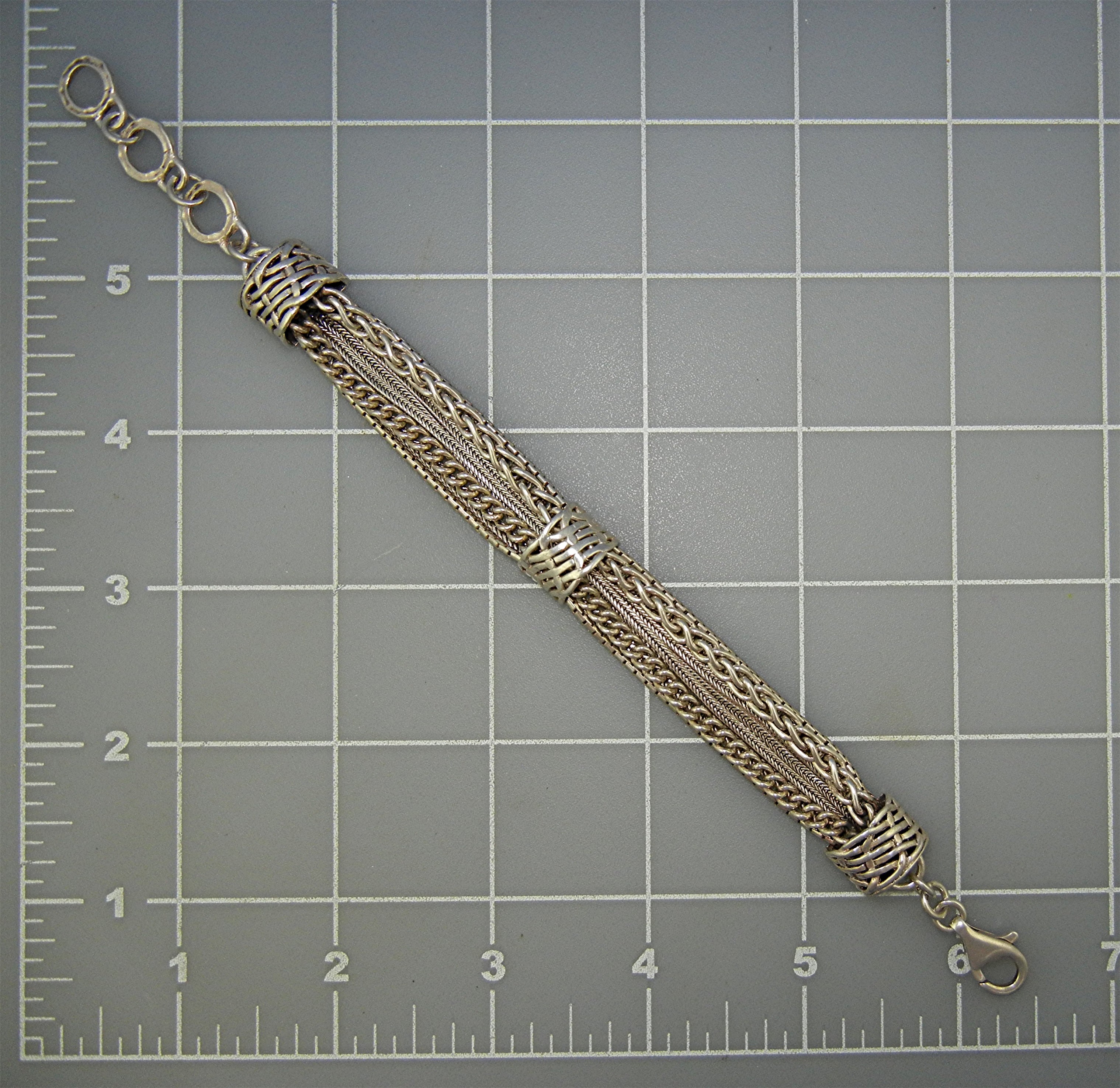 Silpada Sterling Silver Bracelet 'Talk Of The Town'