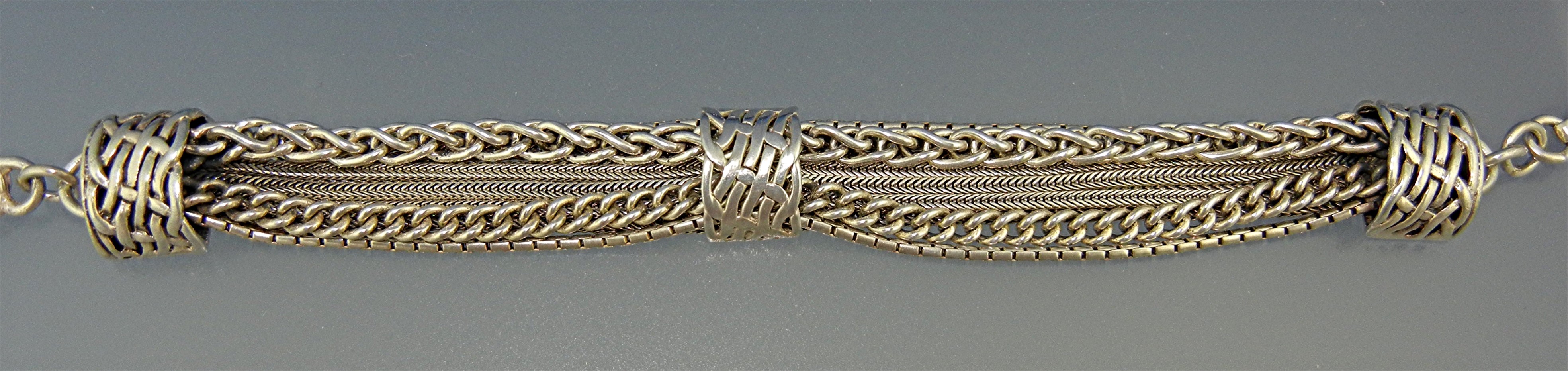 Silpada Sterling Silver Bracelet 'Talk Of The Town'