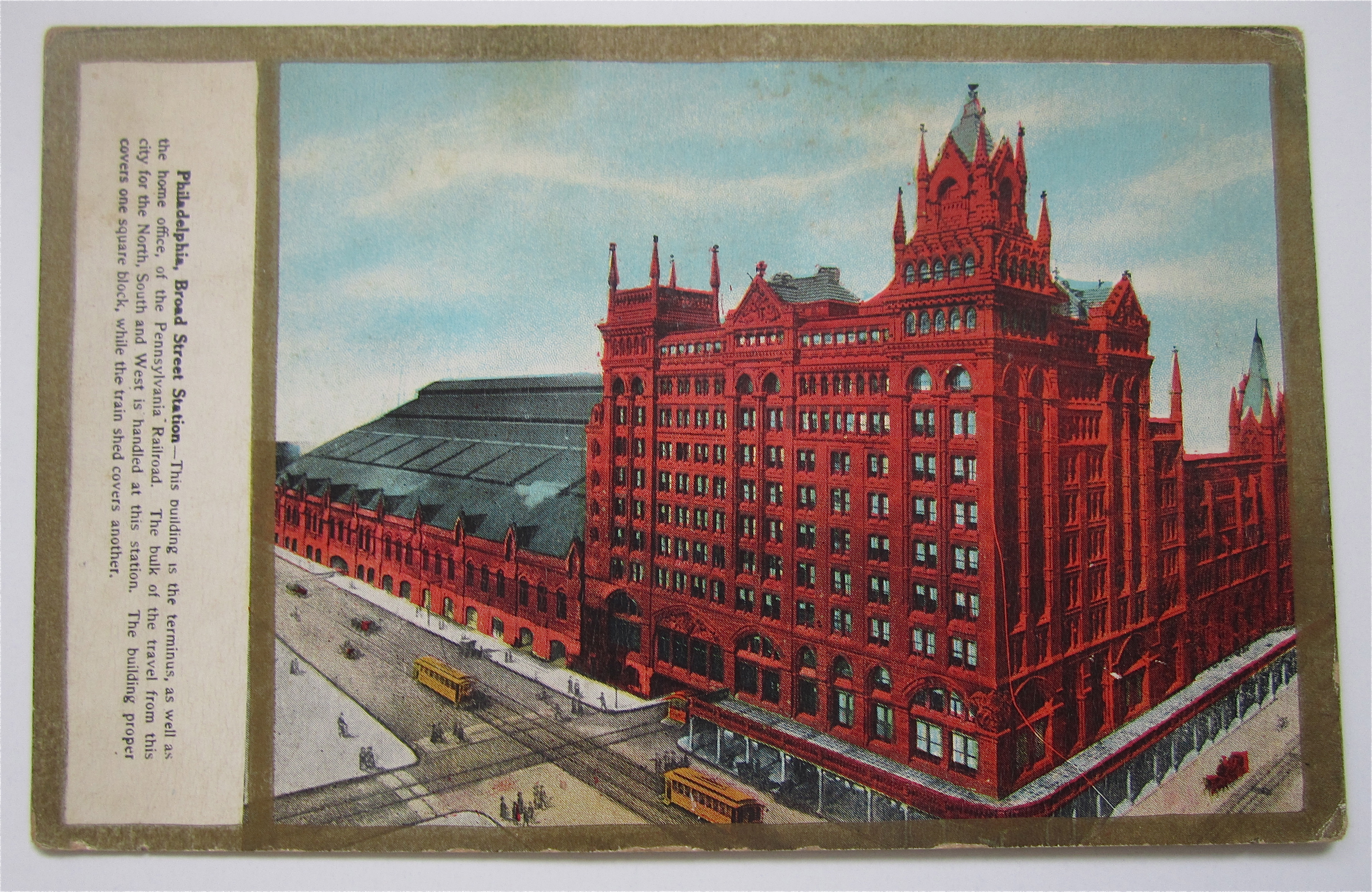 Broad Street Station, Philadelphia Postcard