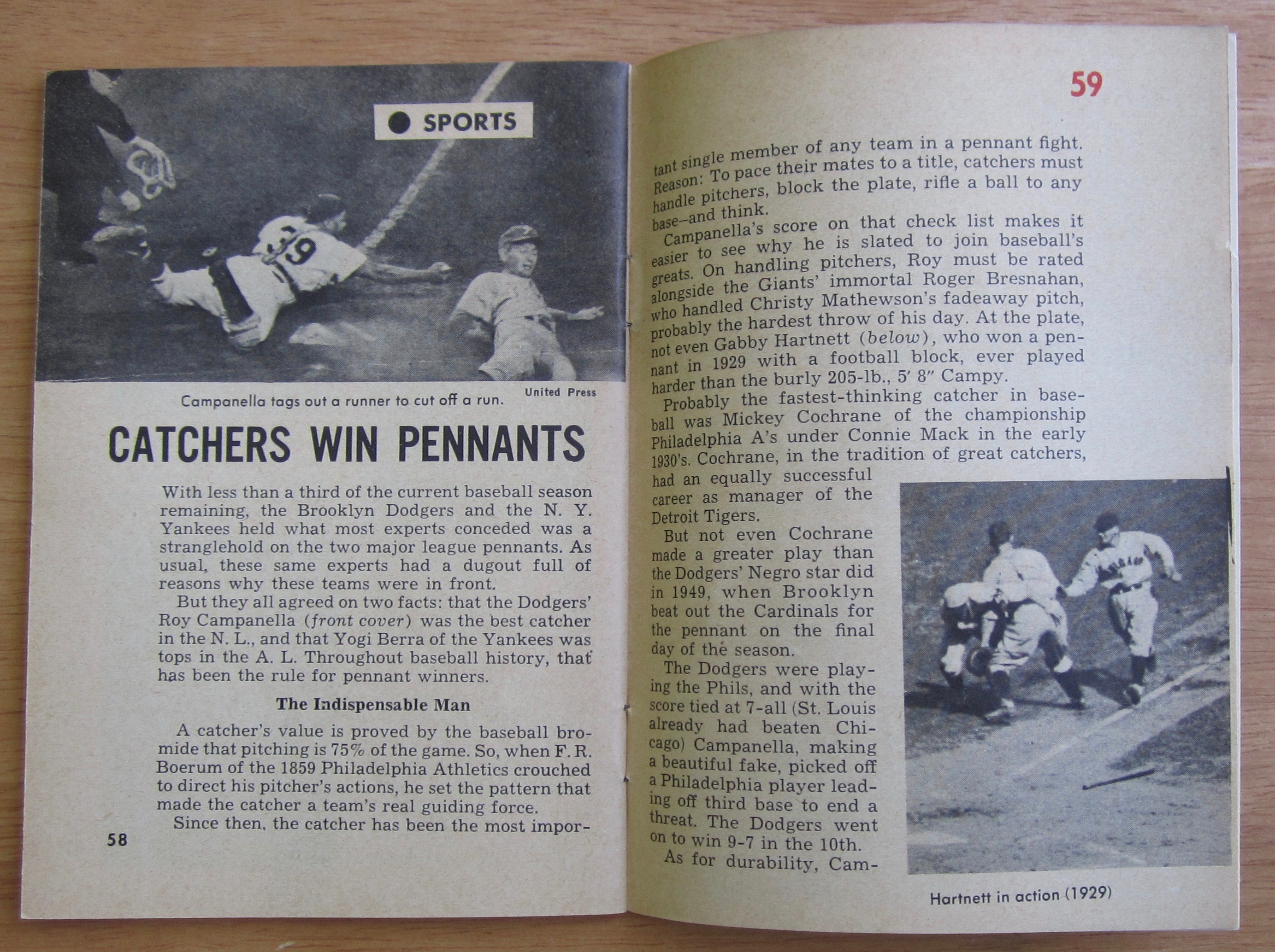 Tempo Magazine August 24, 1953 Roy Campanella