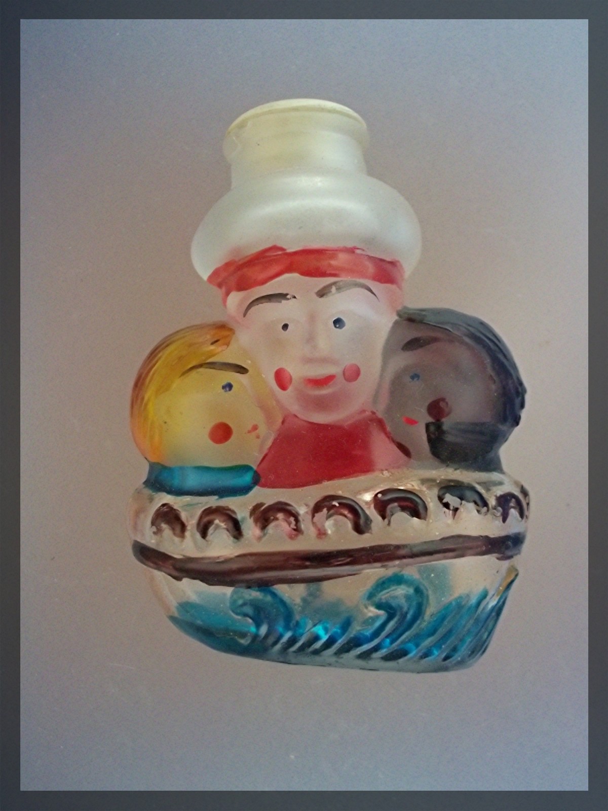 Christmas tree ornament glass lite cover
