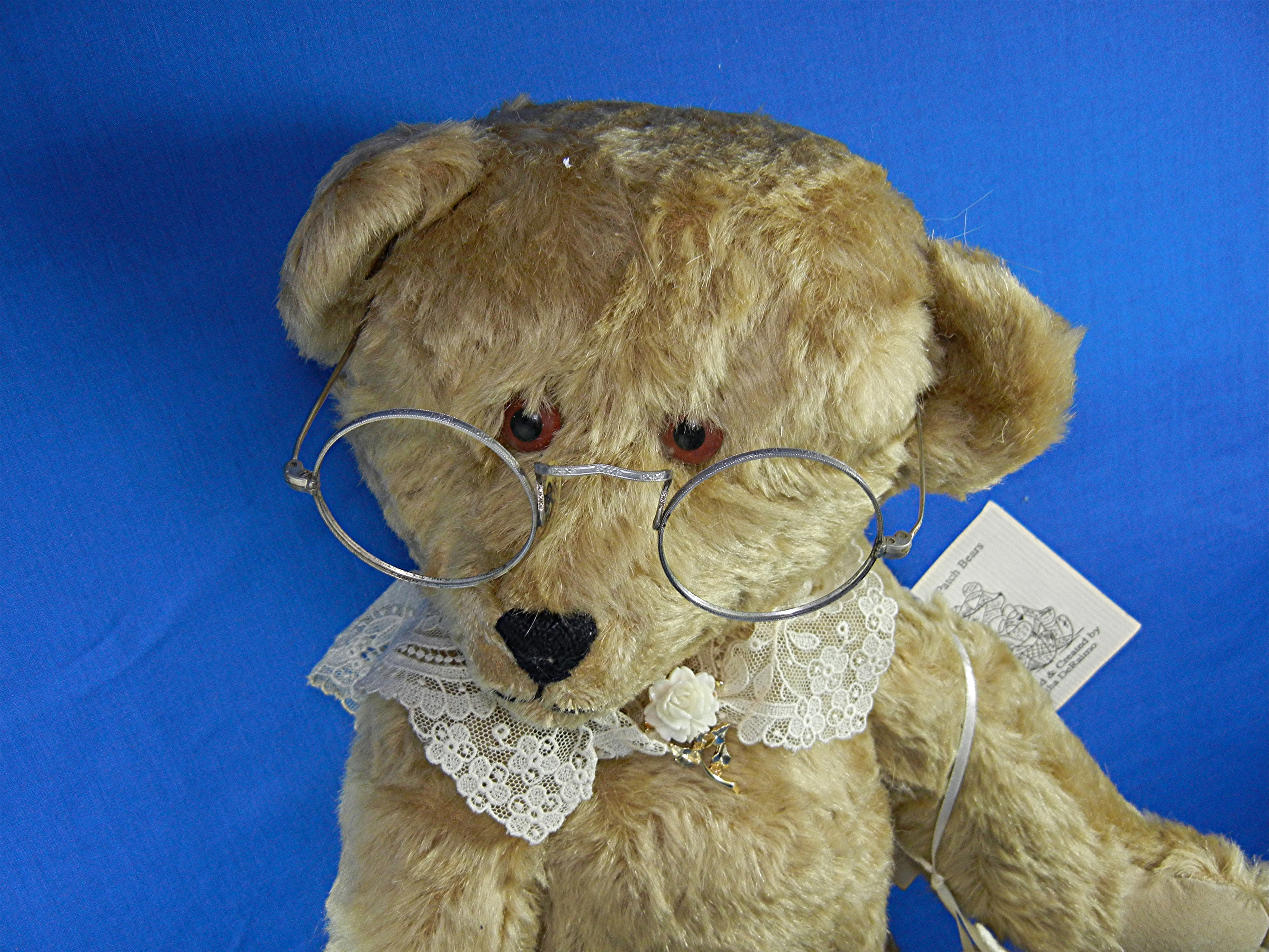 Bear-y Patch Bear - Mohair Grumma 40 of 50 19 inch