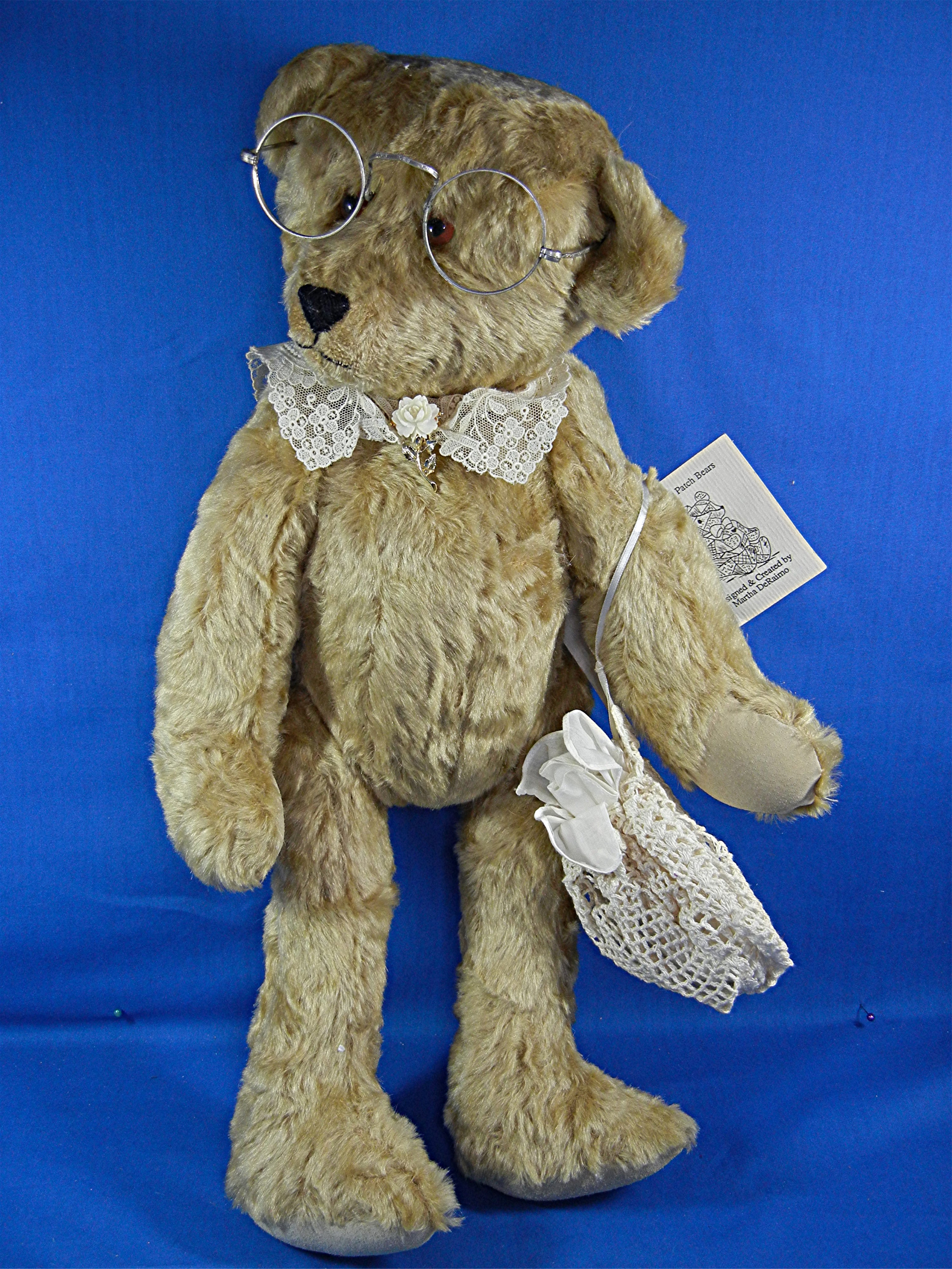 Bear-y Patch Bear - Mohair Grumma 40 of 50 19 inch