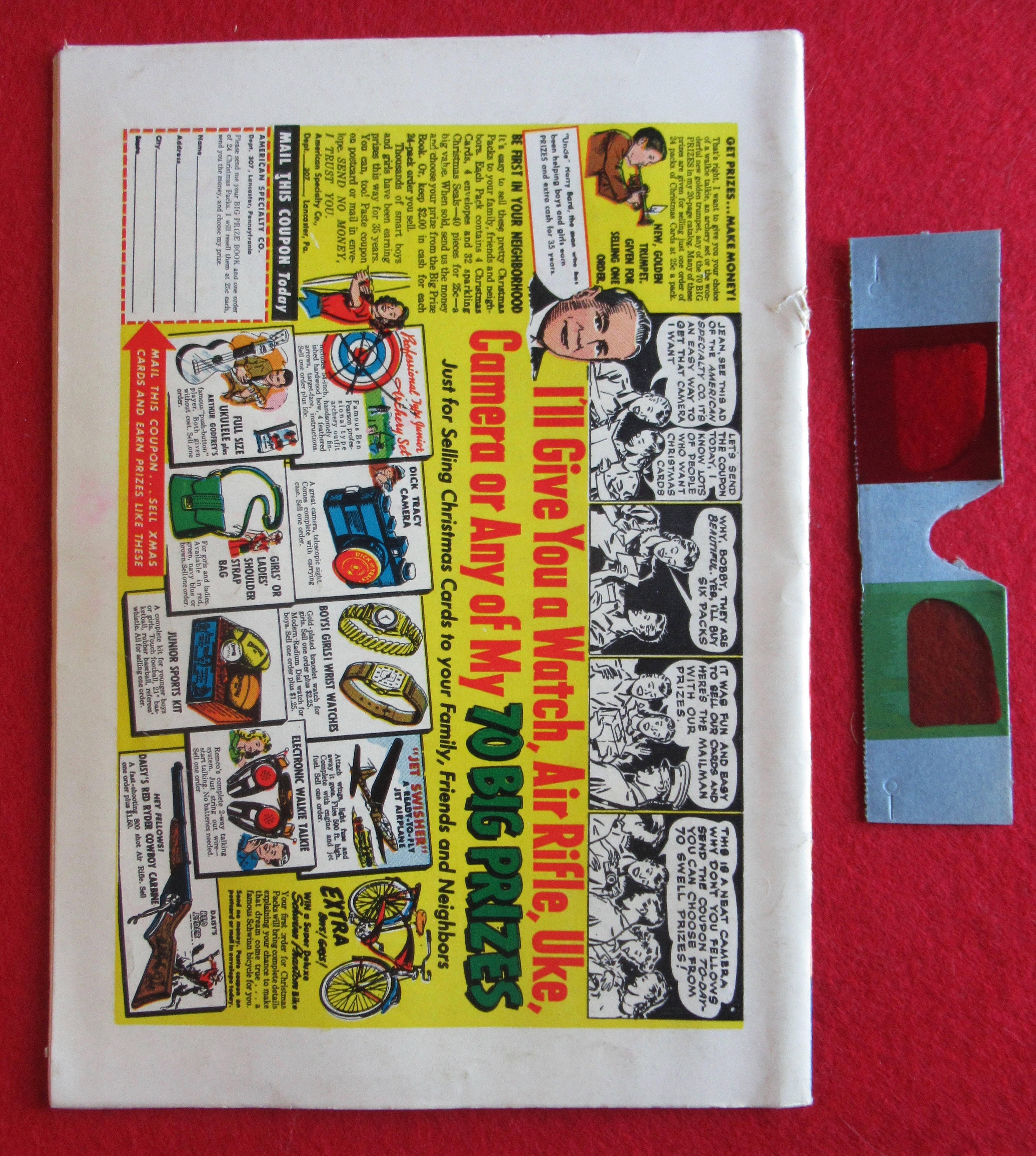 Mighty Mouse 3D Comics November 1953 Terror of Deep
