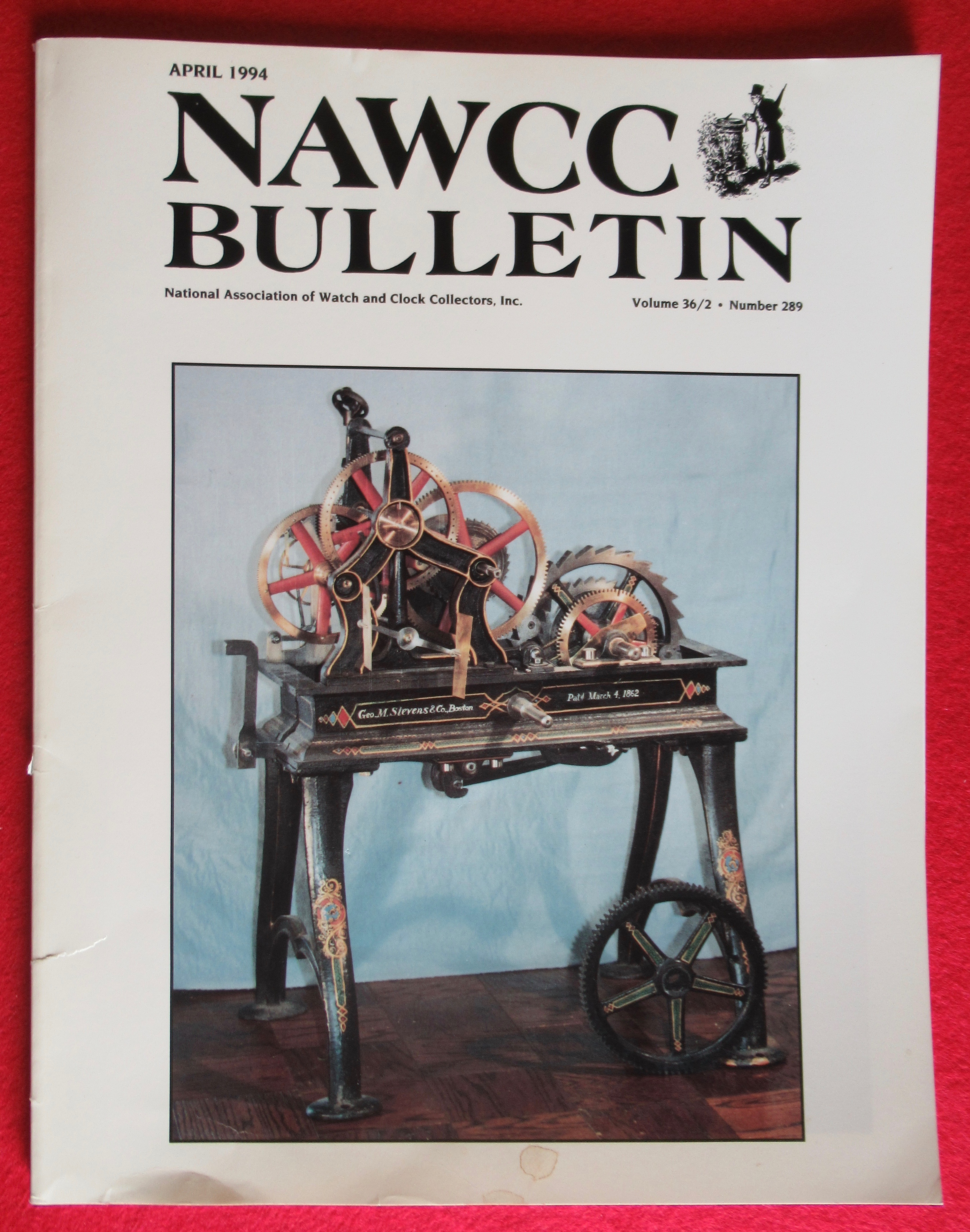 NAWCC Bulletin April 1994 Watch & Clock Collectors