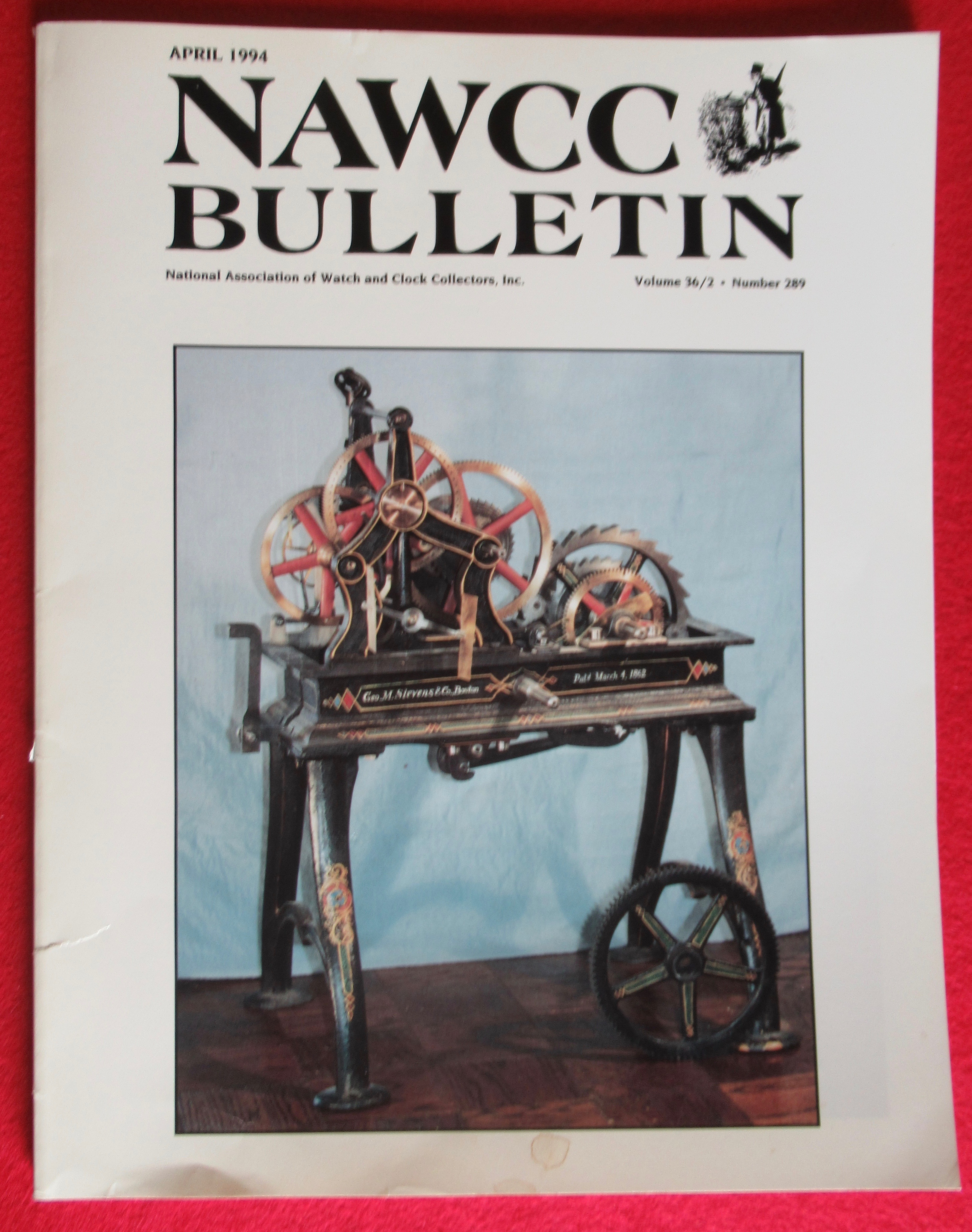 NAWCC Bulletin April 1994 Watch & Clock Collectors
