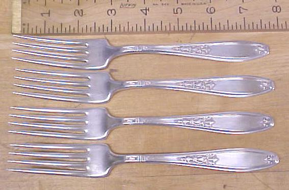 Rogers Dinner Forks Ambassador 4 pcs. 1919