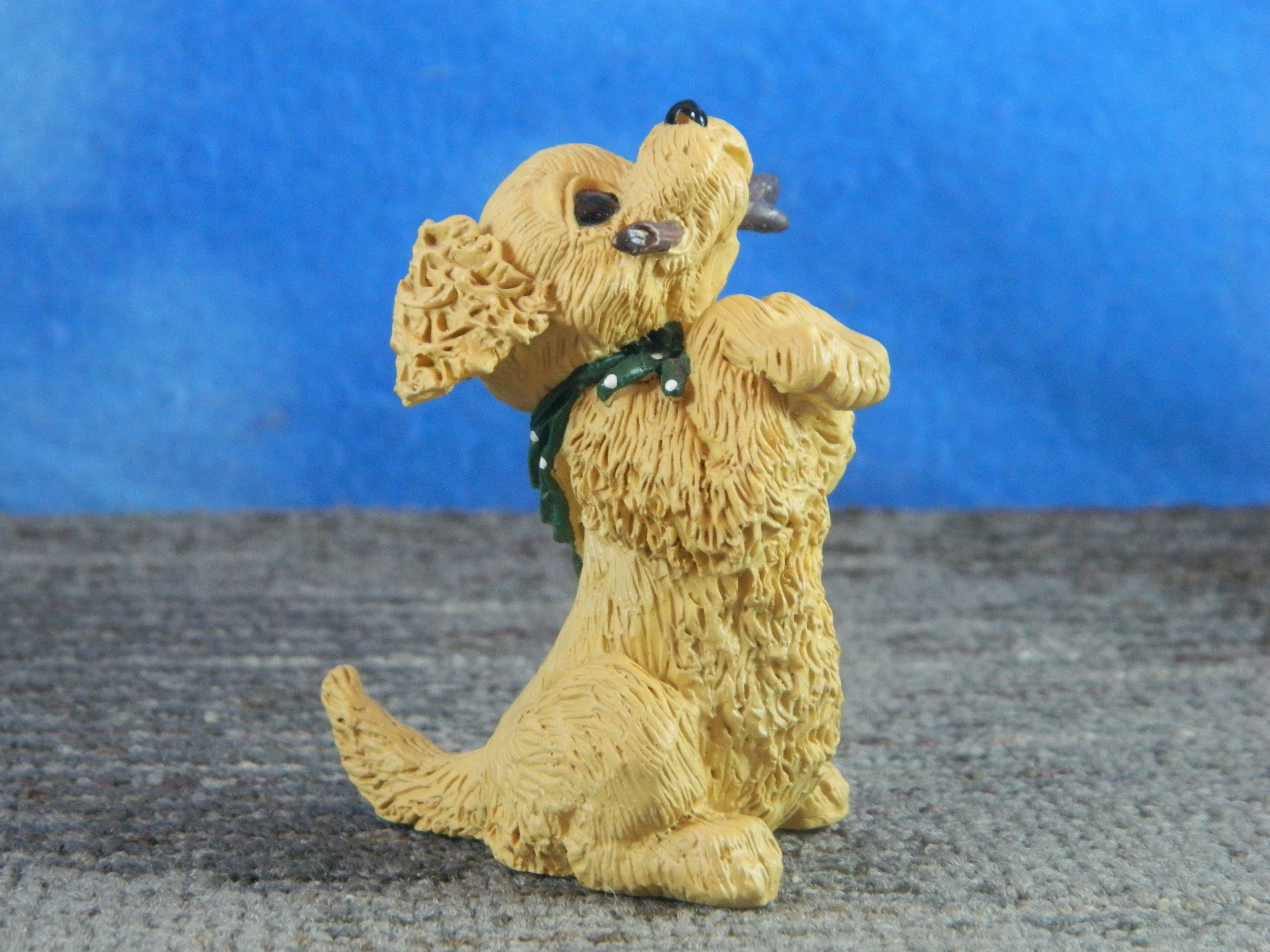Enesco Kathy Wise Cocker Spaniel Playing with Stick