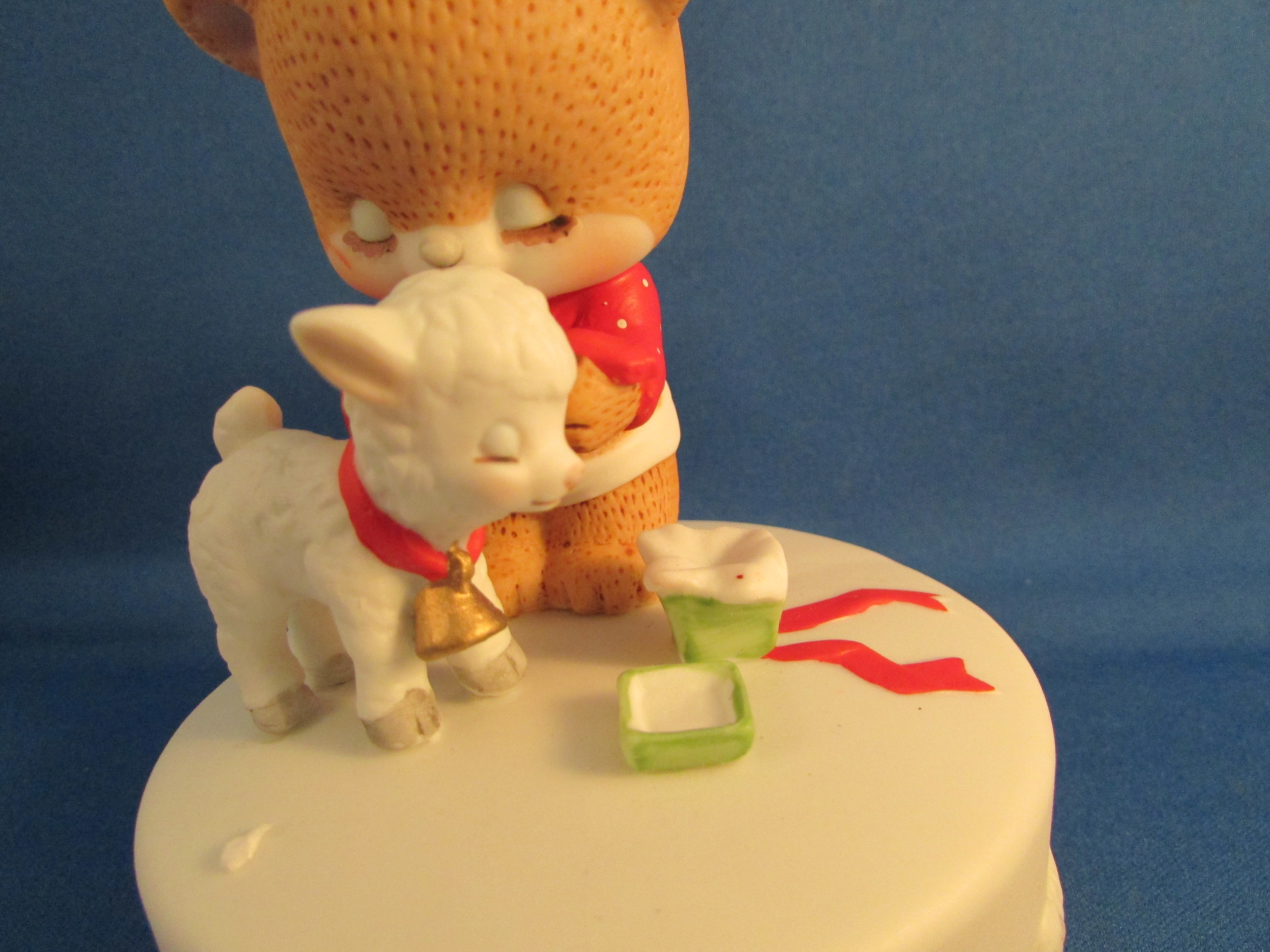 Little Bear and Lamb Music Box