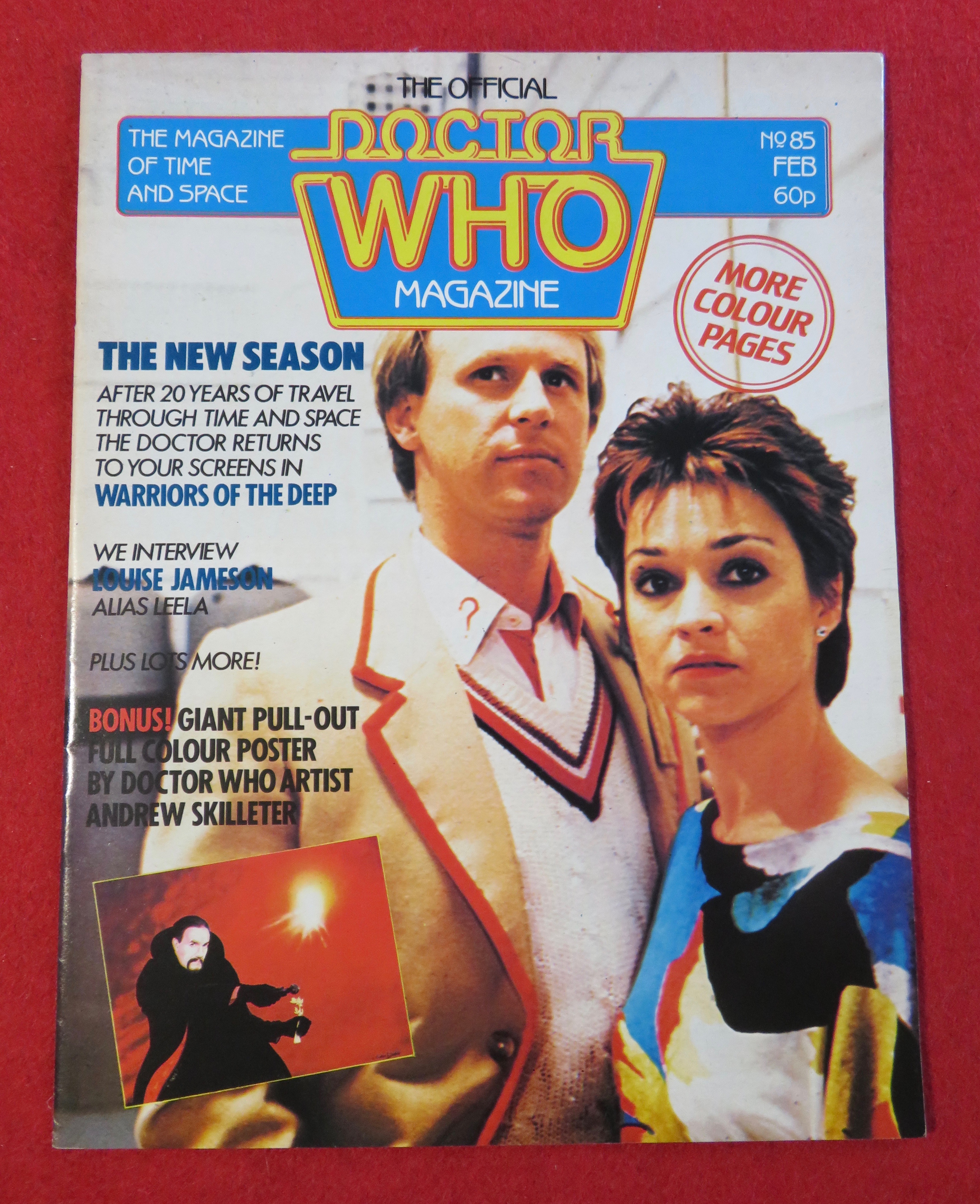 Doctor Who Magazine February 1984 Louise Jameson