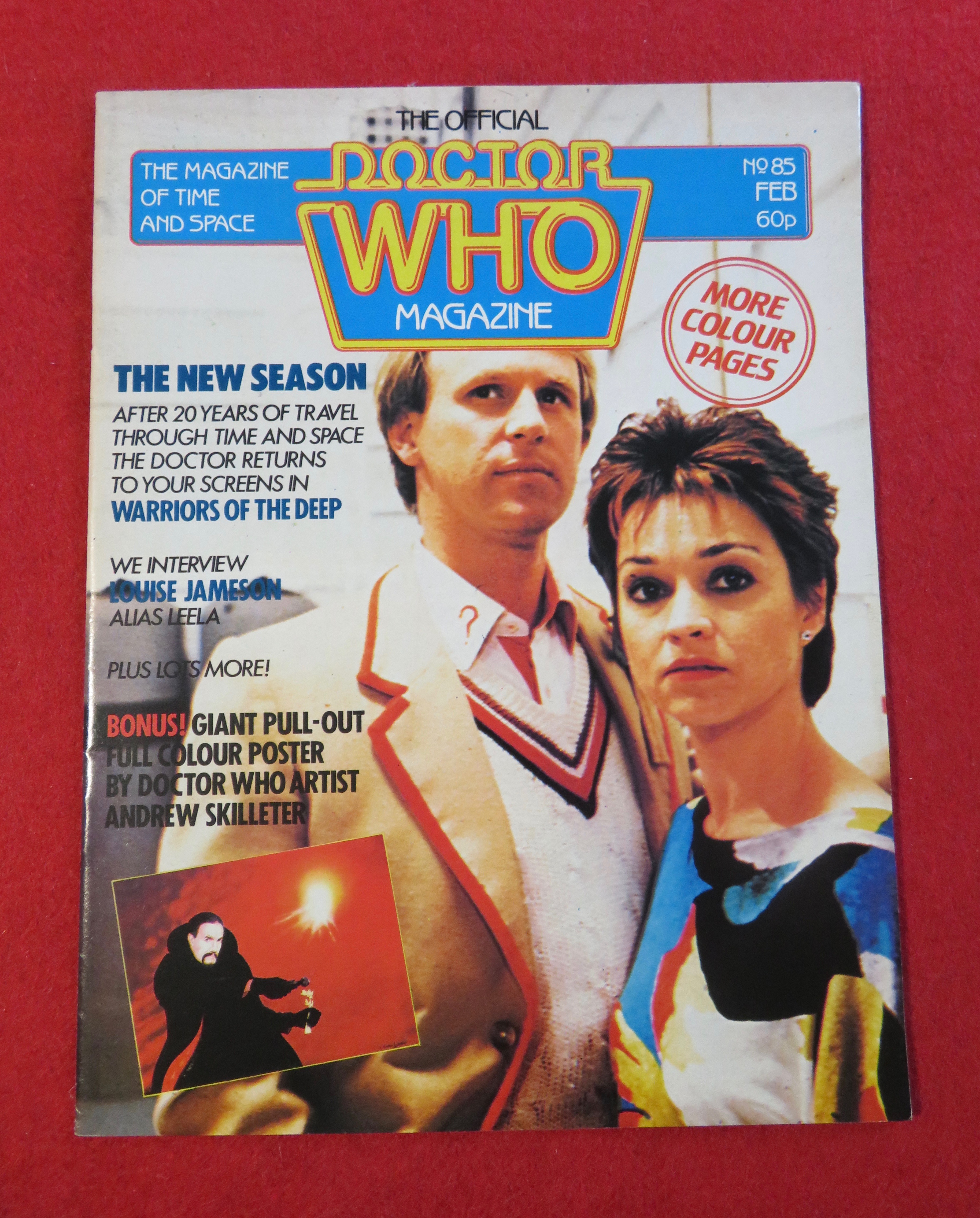Doctor Who Magazine February 1984 Louise Jameson