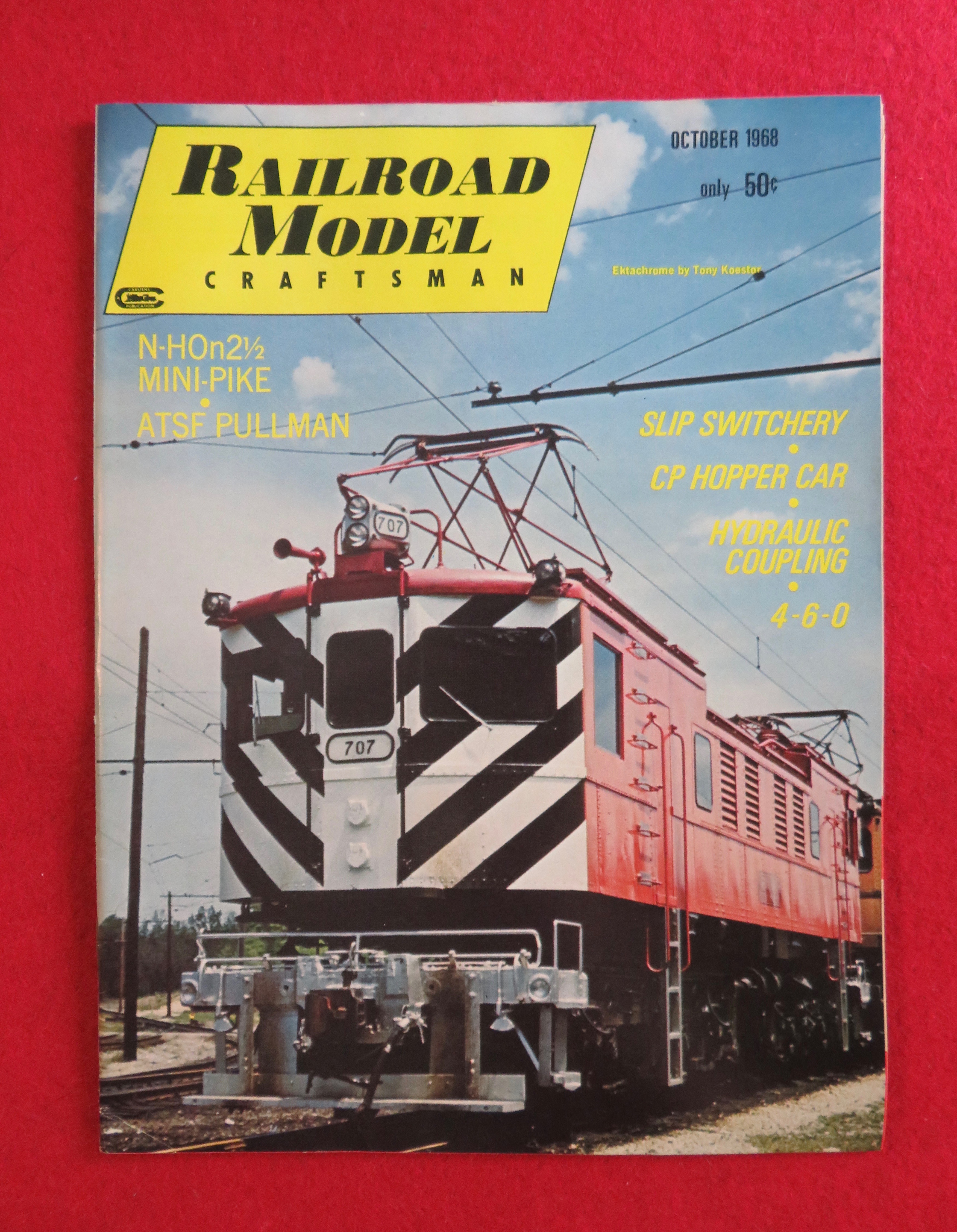Railroad Model Craftsman Magazine October 1968