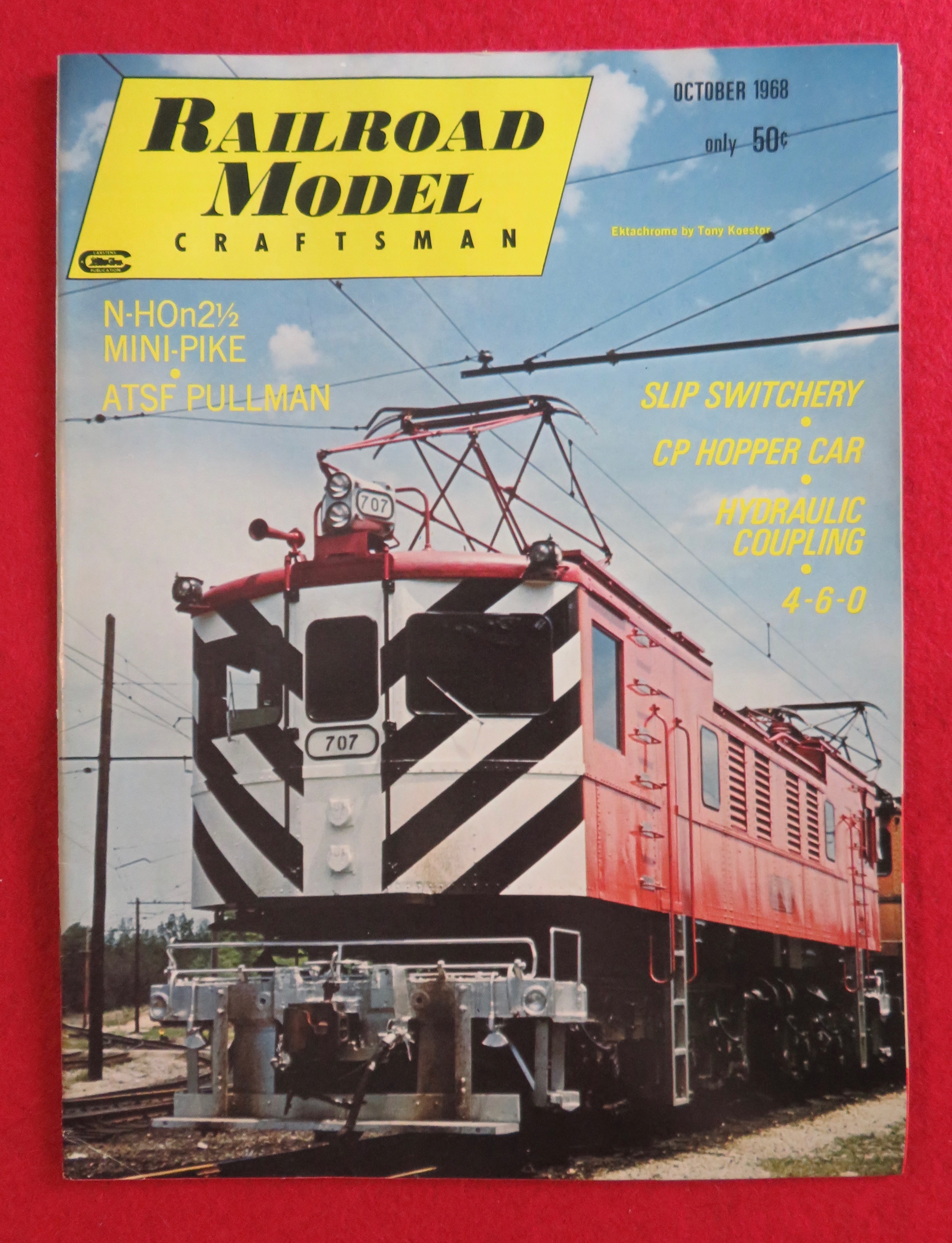 Railroad Model Craftsman Magazine October 1968