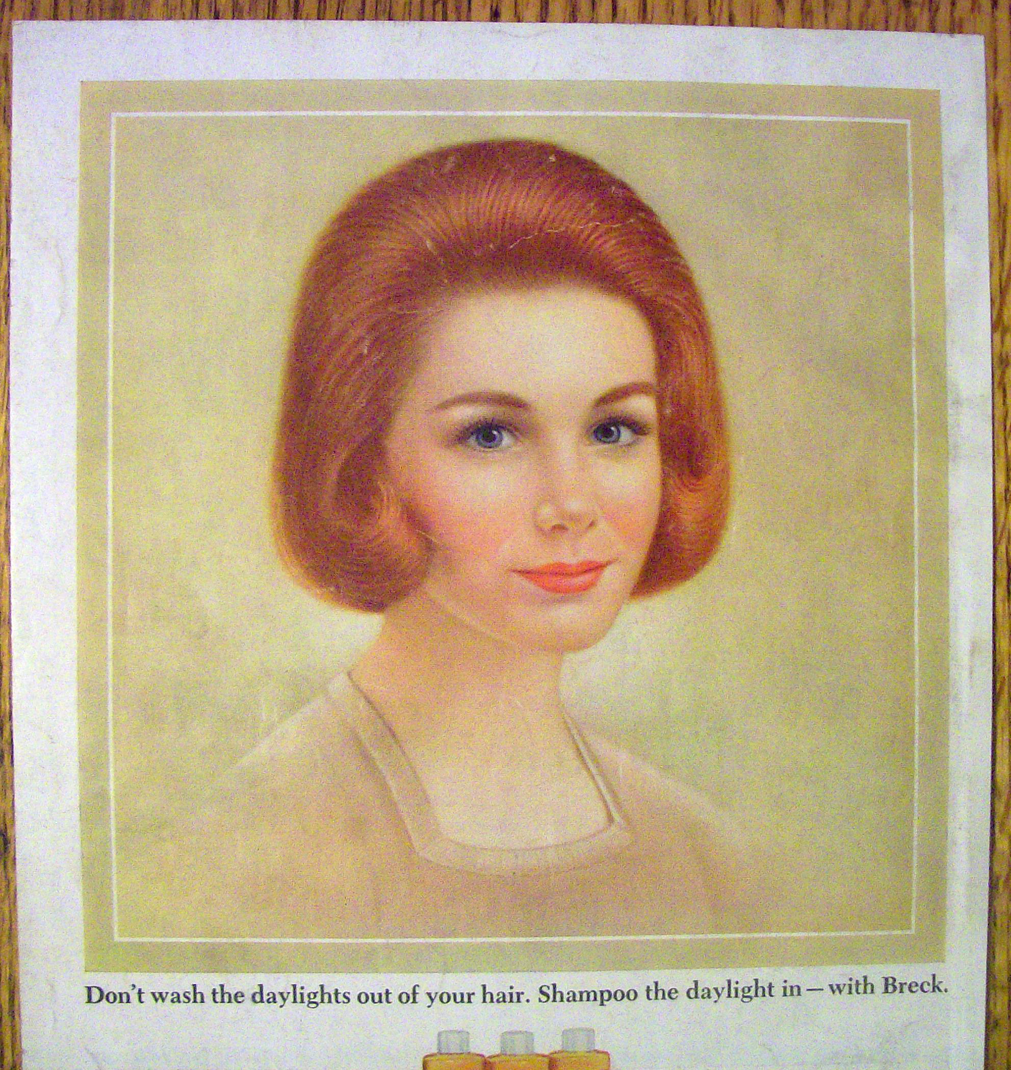 1964 Breck Shampoo