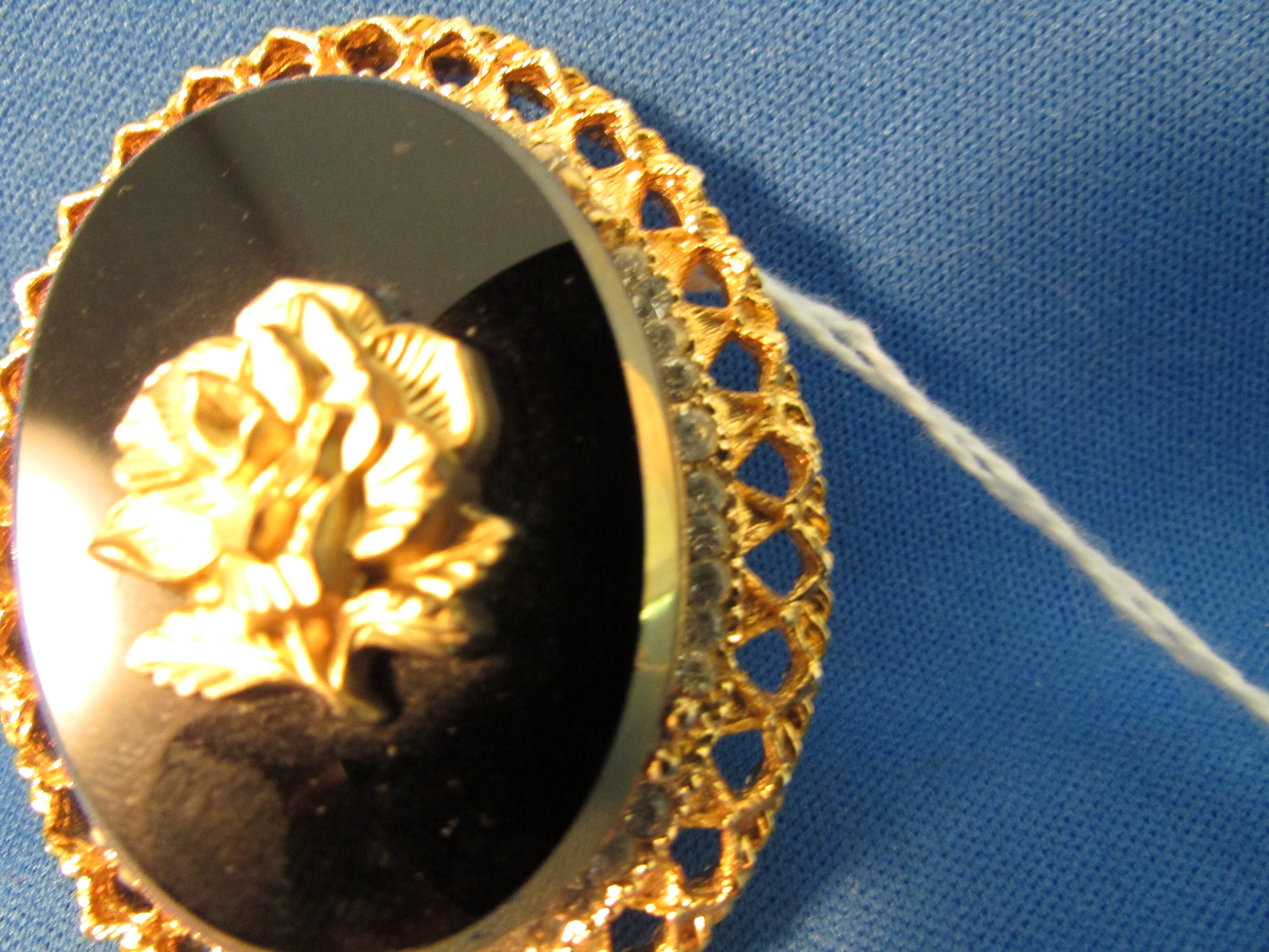 Celebrity Glass Brooch and Pendant