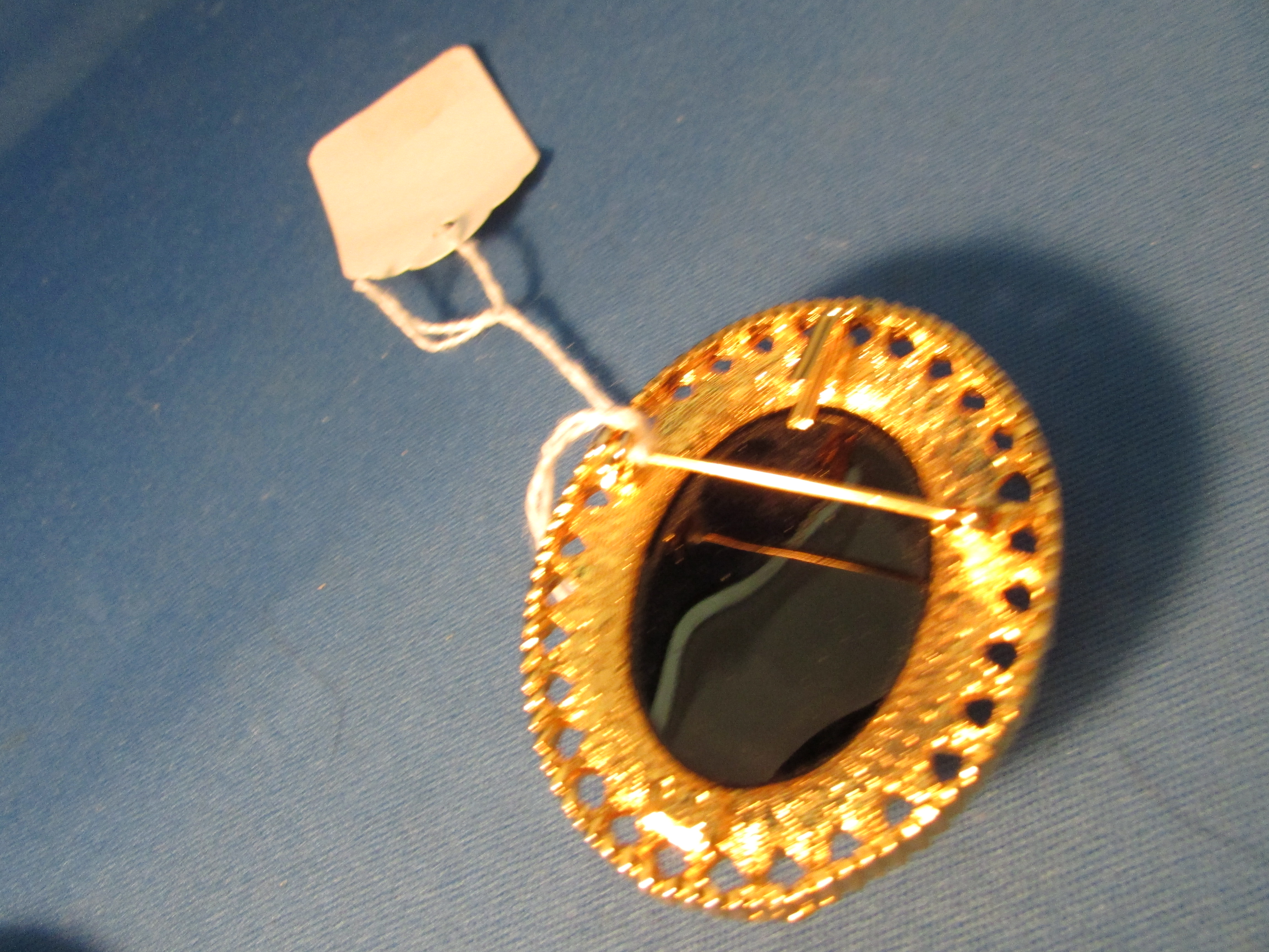Celebrity Glass Brooch and Pendant