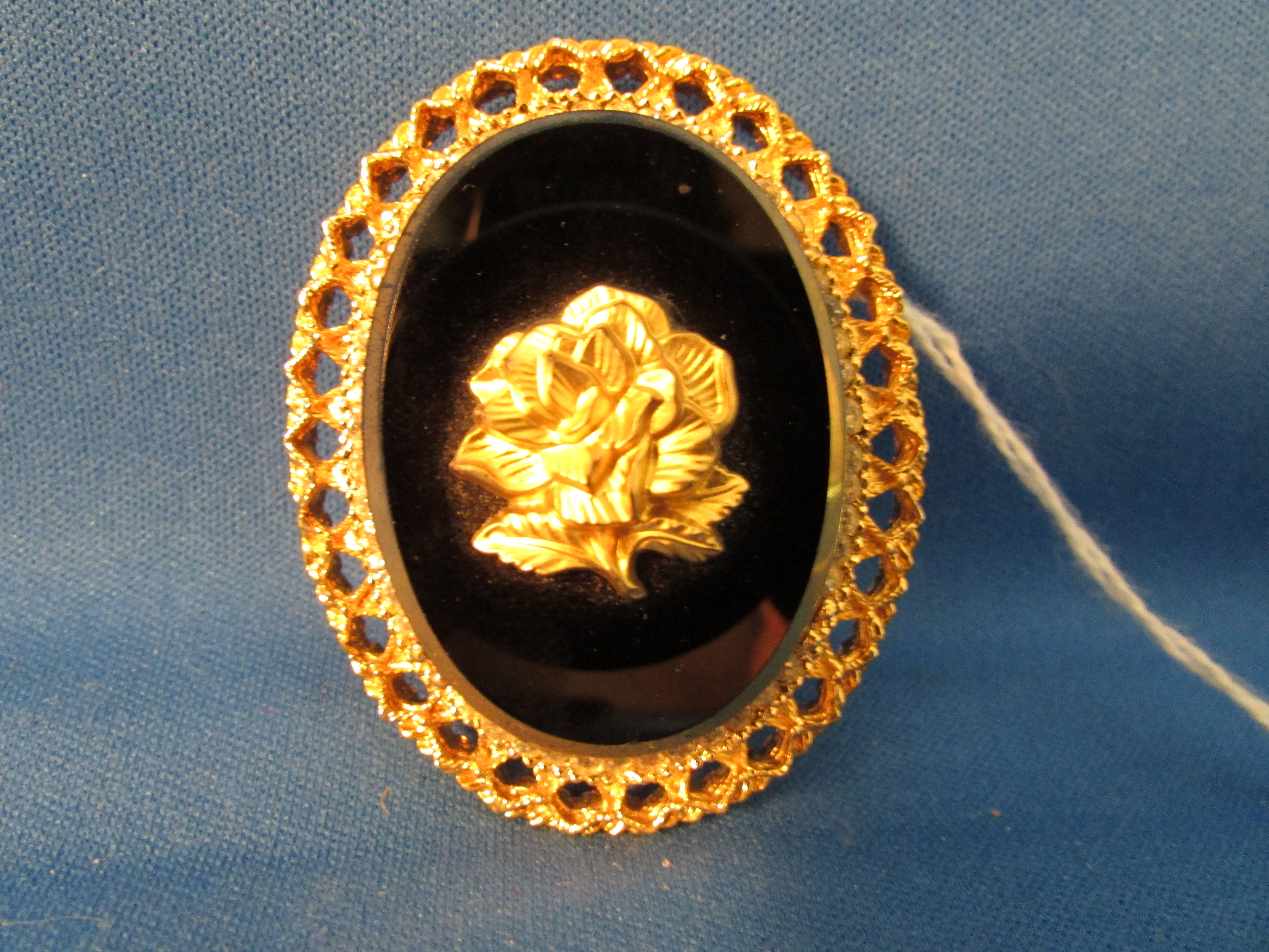 Celebrity Glass Brooch and Pendant