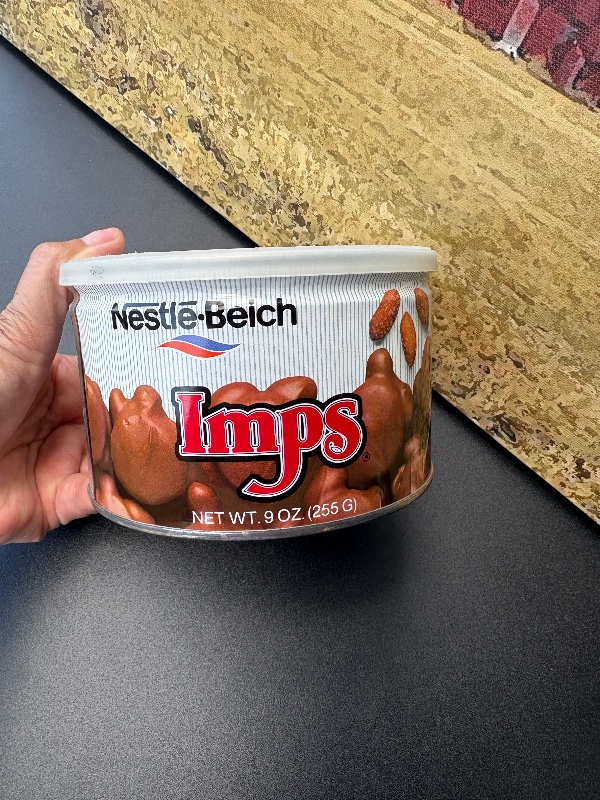 Nestle Beich Imps Tin vintage 1970s