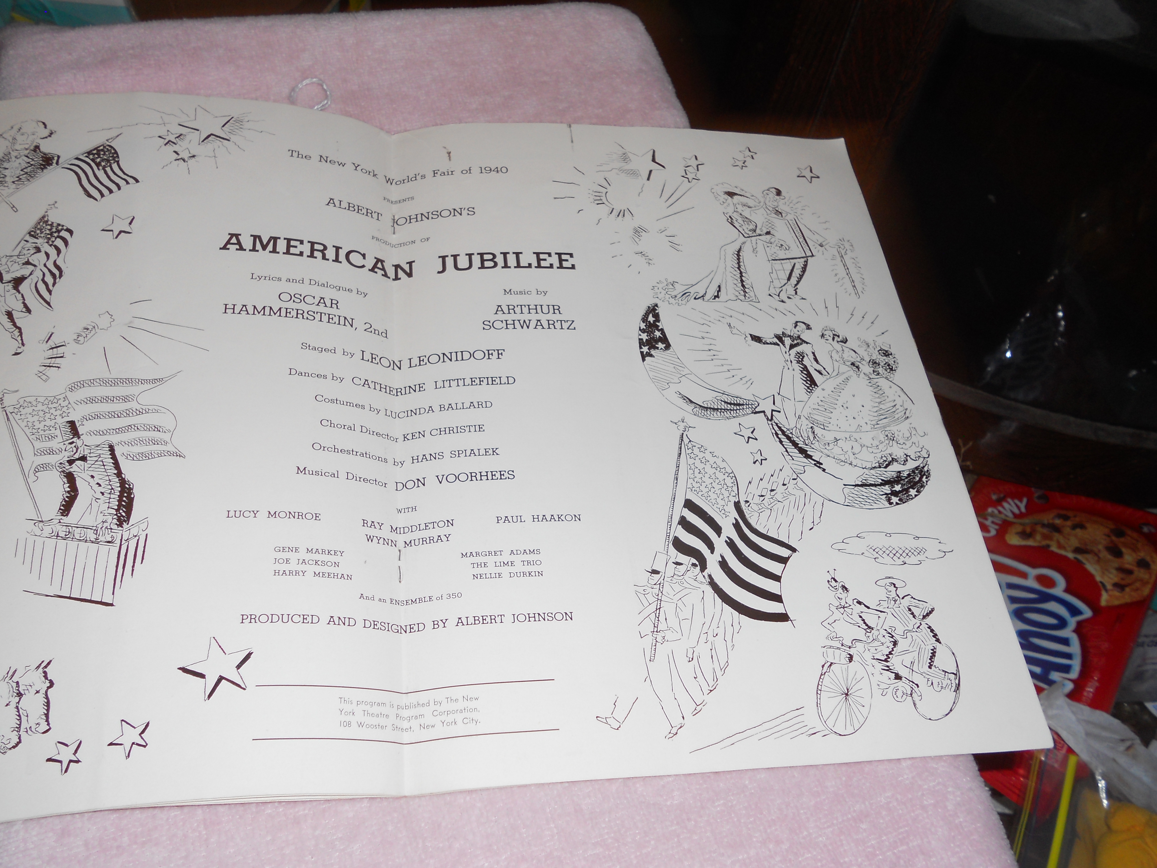 American Jubilee 1940 World's Fair Booklet