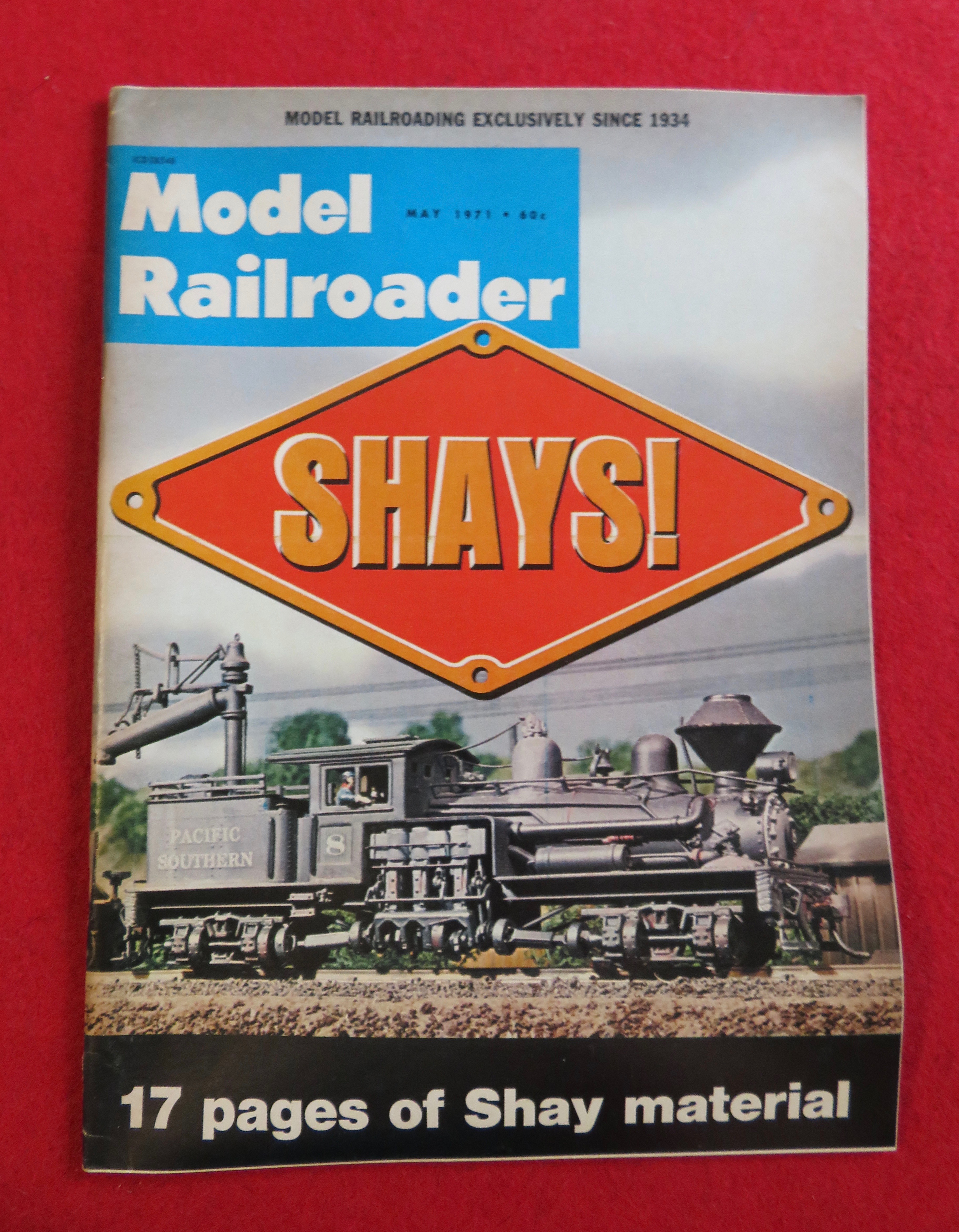 Model Railroader Magazine May 1971