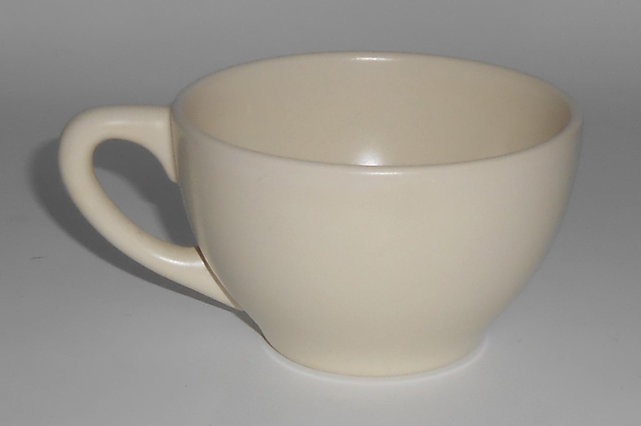 Franciscan Pottery Catalina Rancho Satin Ivory Cup