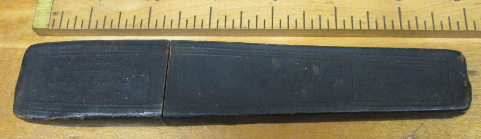 Straight Razor Case Only W. GREAVES & SONS