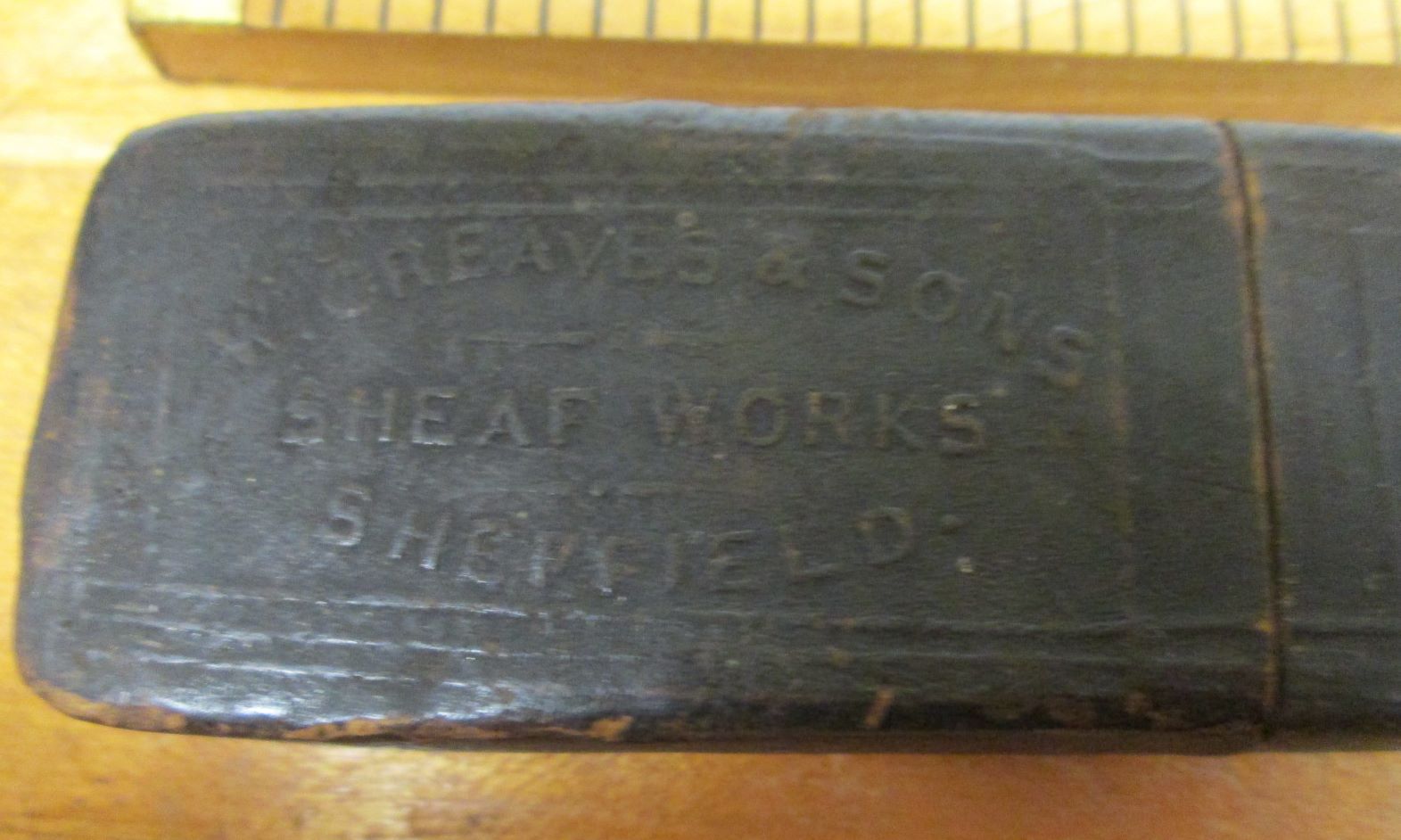 Straight Razor Case Only W. GREAVES & SONS