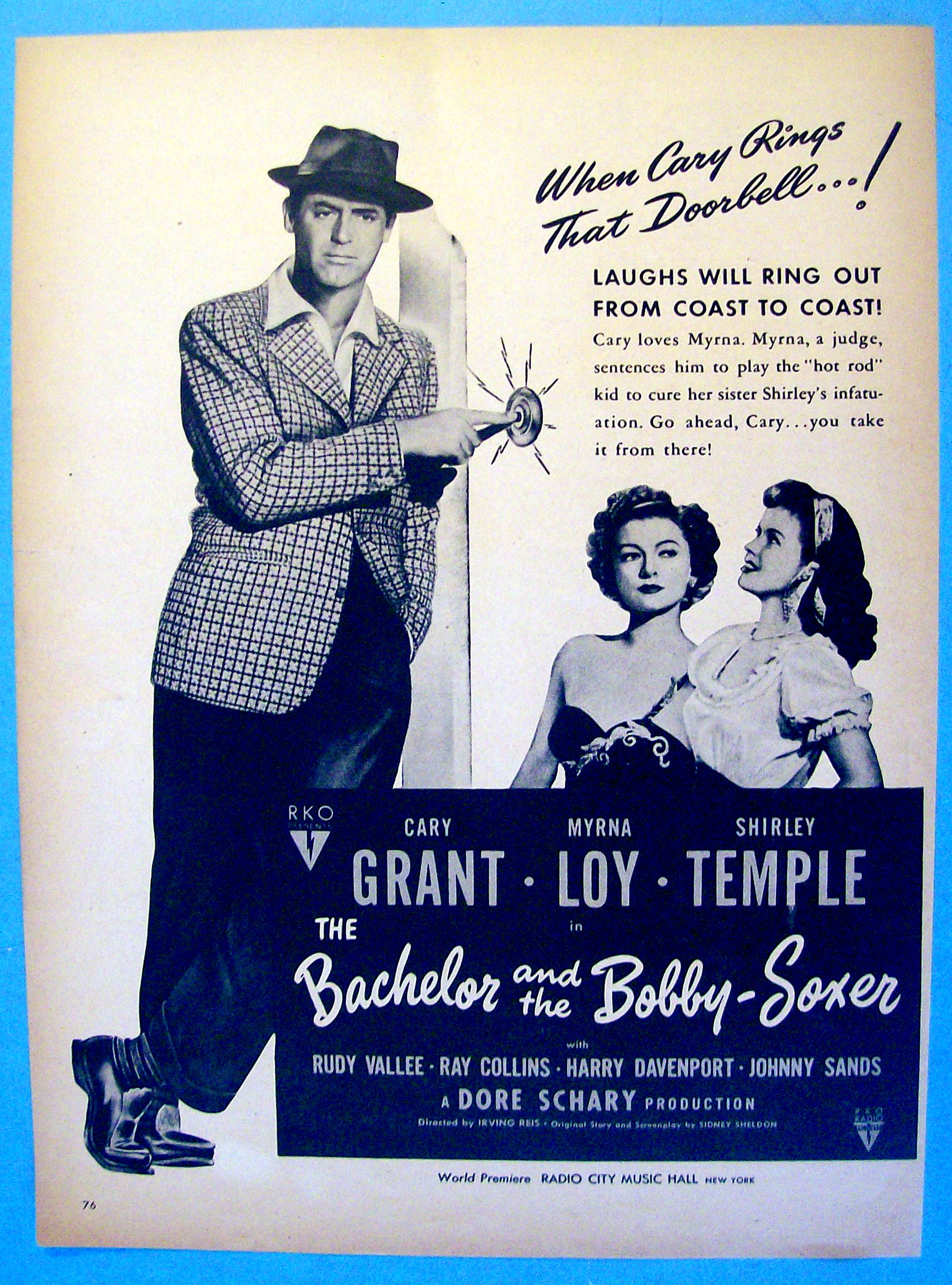 1947 Bachelor & The Bobby Soxer with Cary Grant