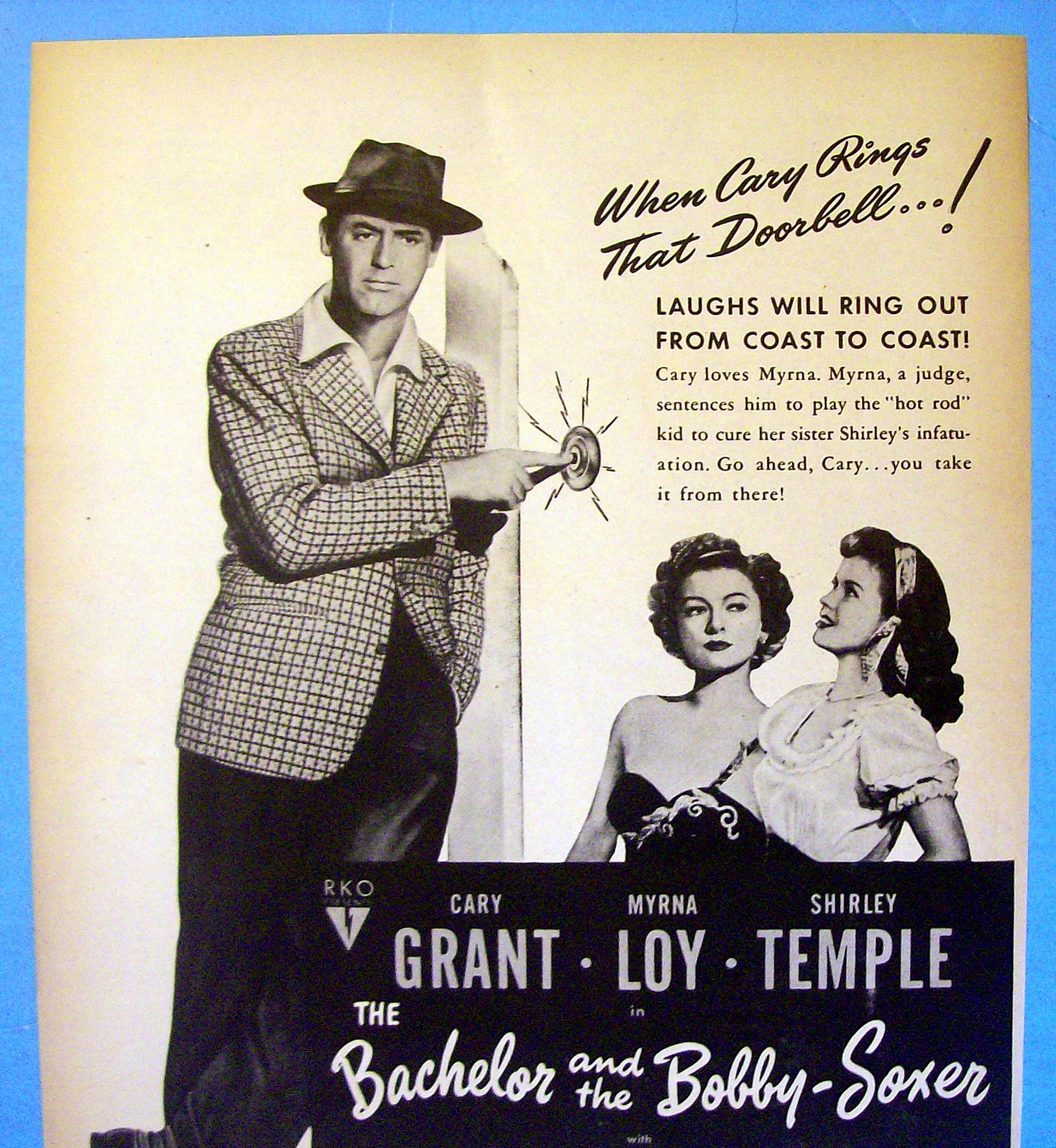 1947 Bachelor & The Bobby Soxer with Cary Grant