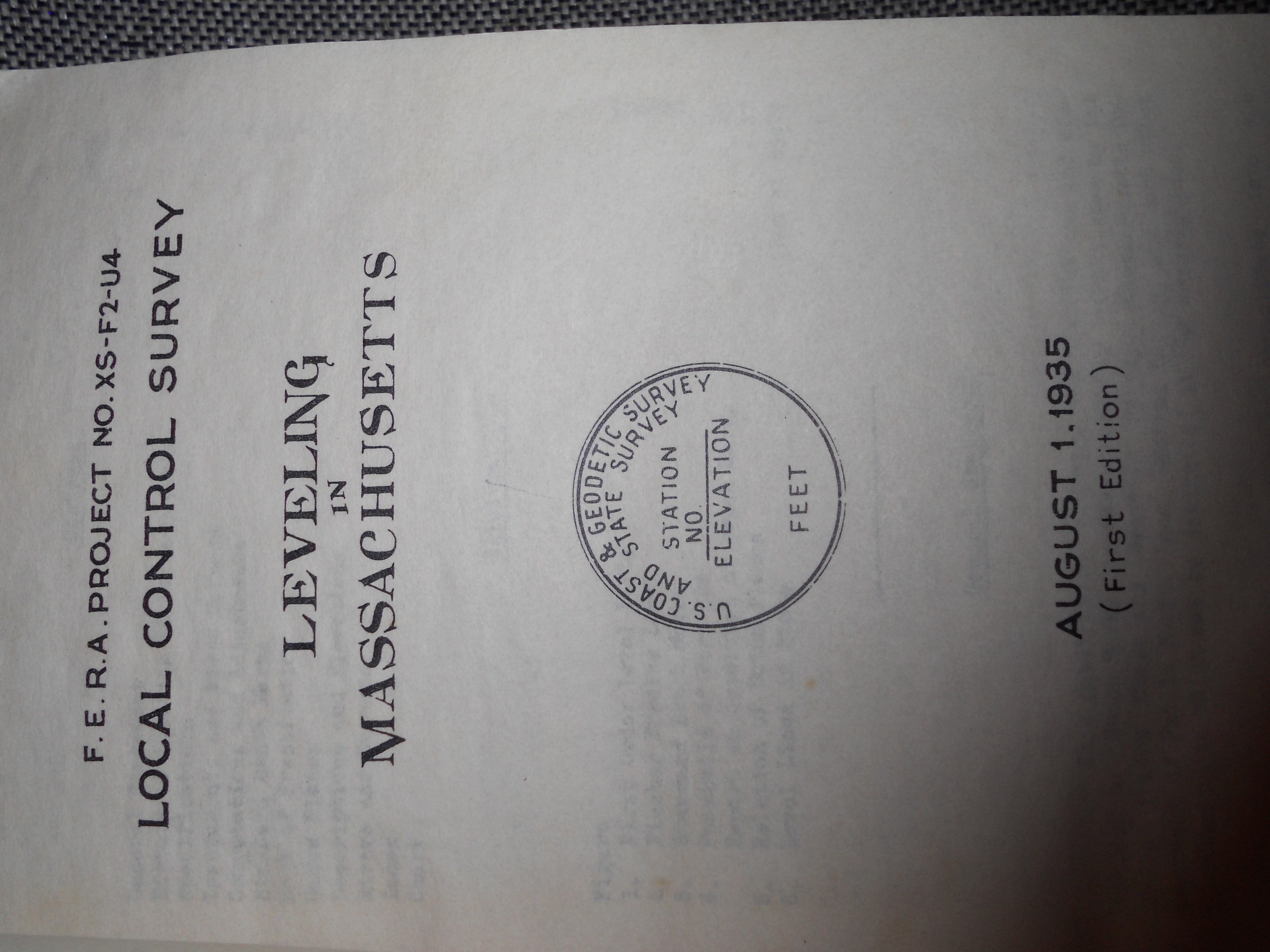 Federal Emergency Relief Project 1935 book