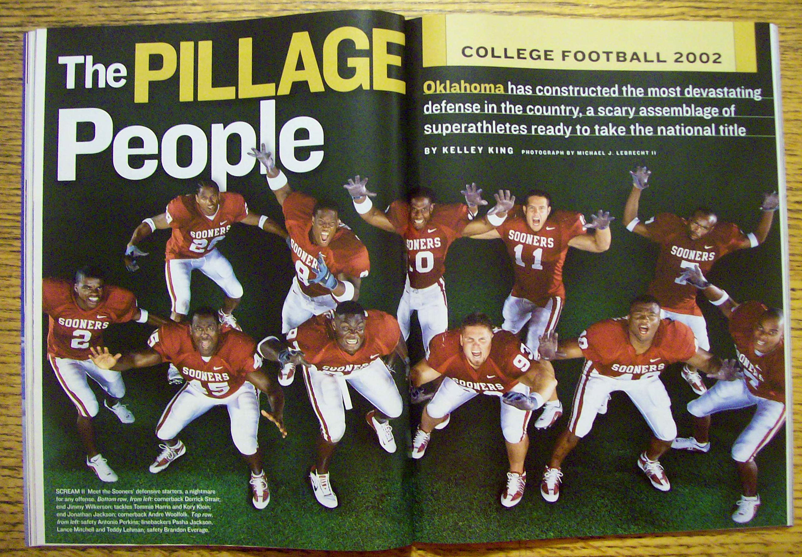 Sports Illustrated Magazine August 12, 2002 Tom Harris