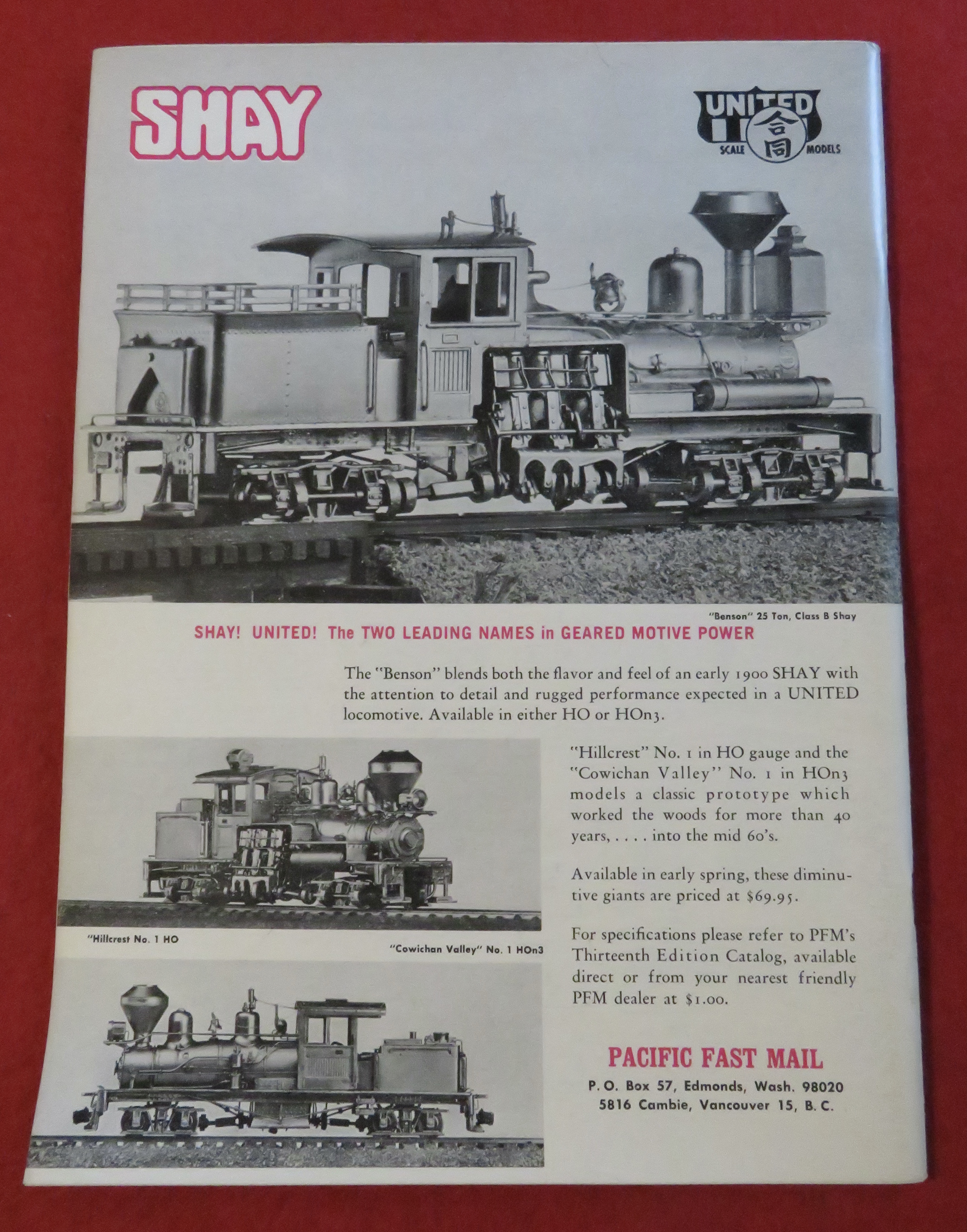 Model Railroader Magazine April 1970
