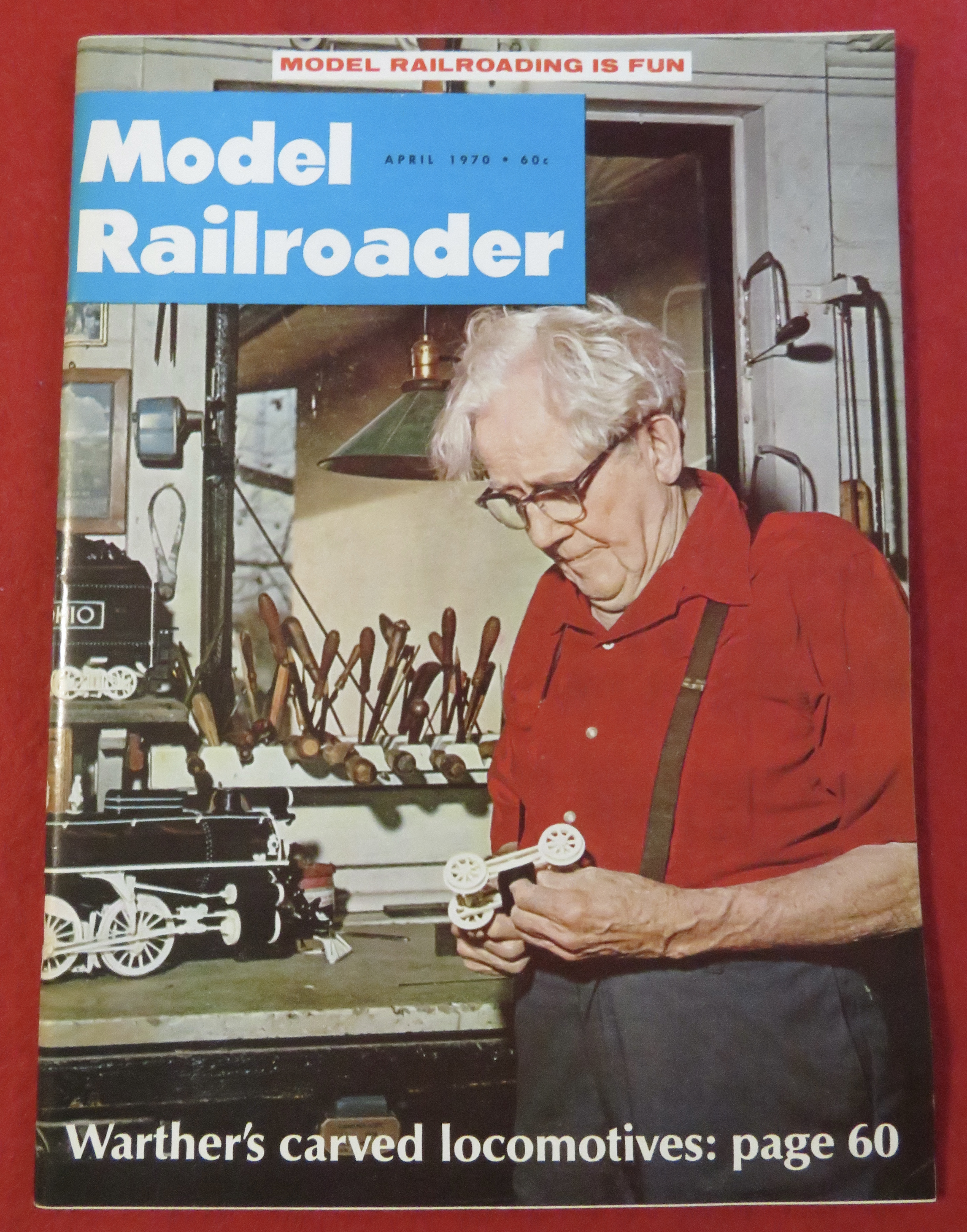 Model Railroader Magazine April 1970