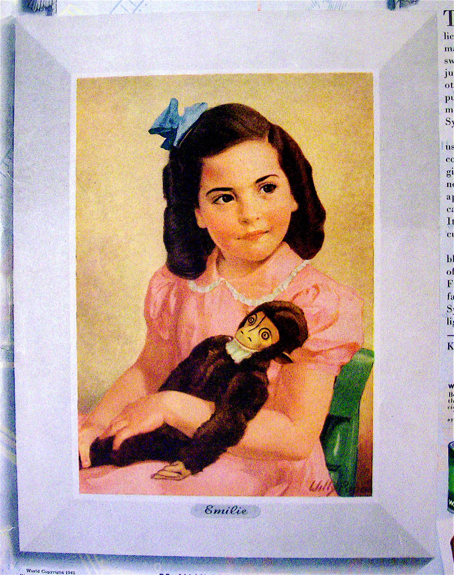 1941 Karo Syrup with Emilie Dionne (The Quints)