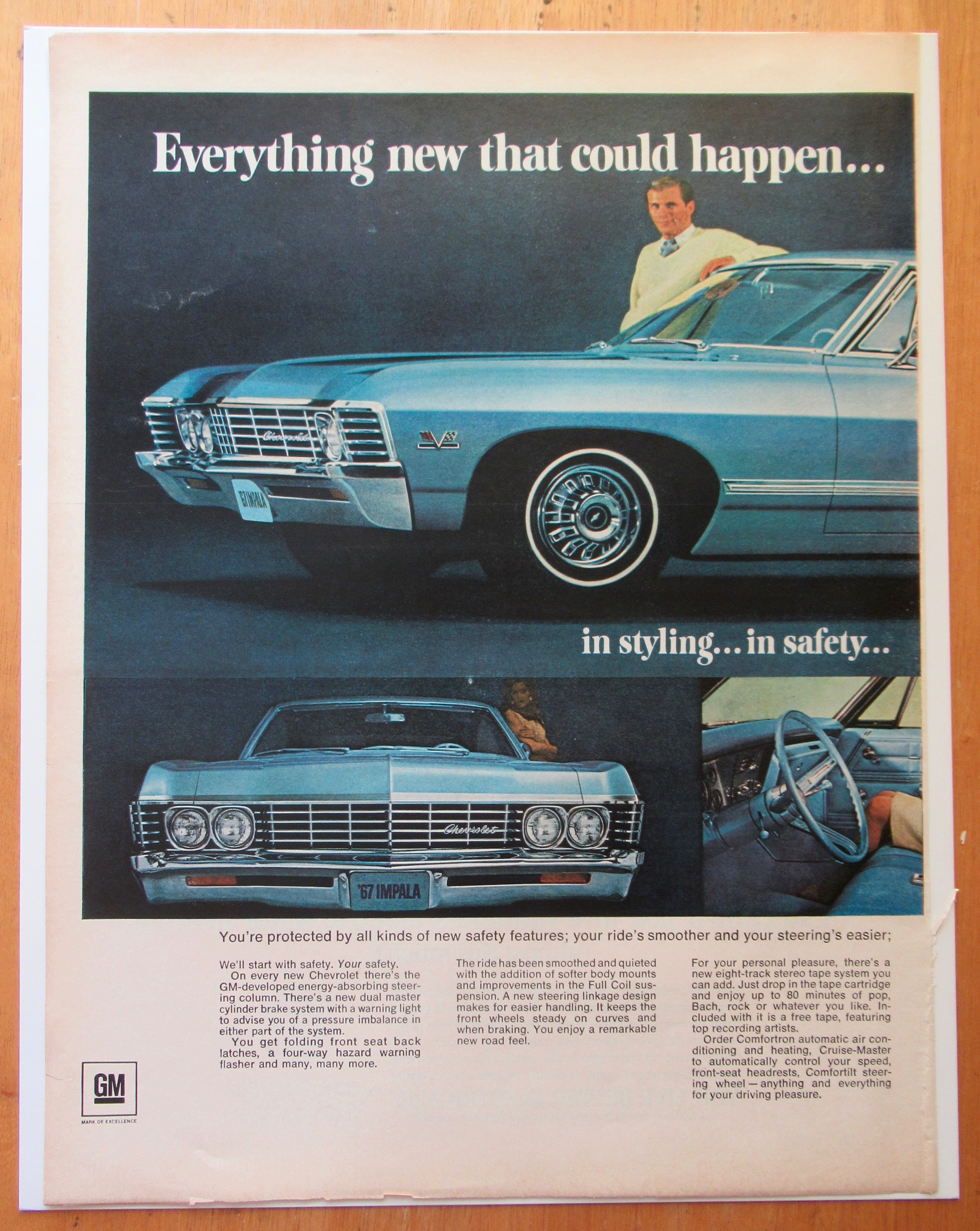 1966 Chevrolet Automobile with the 1967 Chevrolet