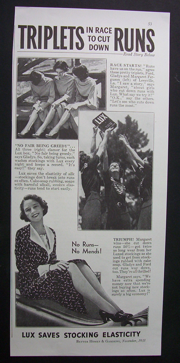 1935  Lux  Soap