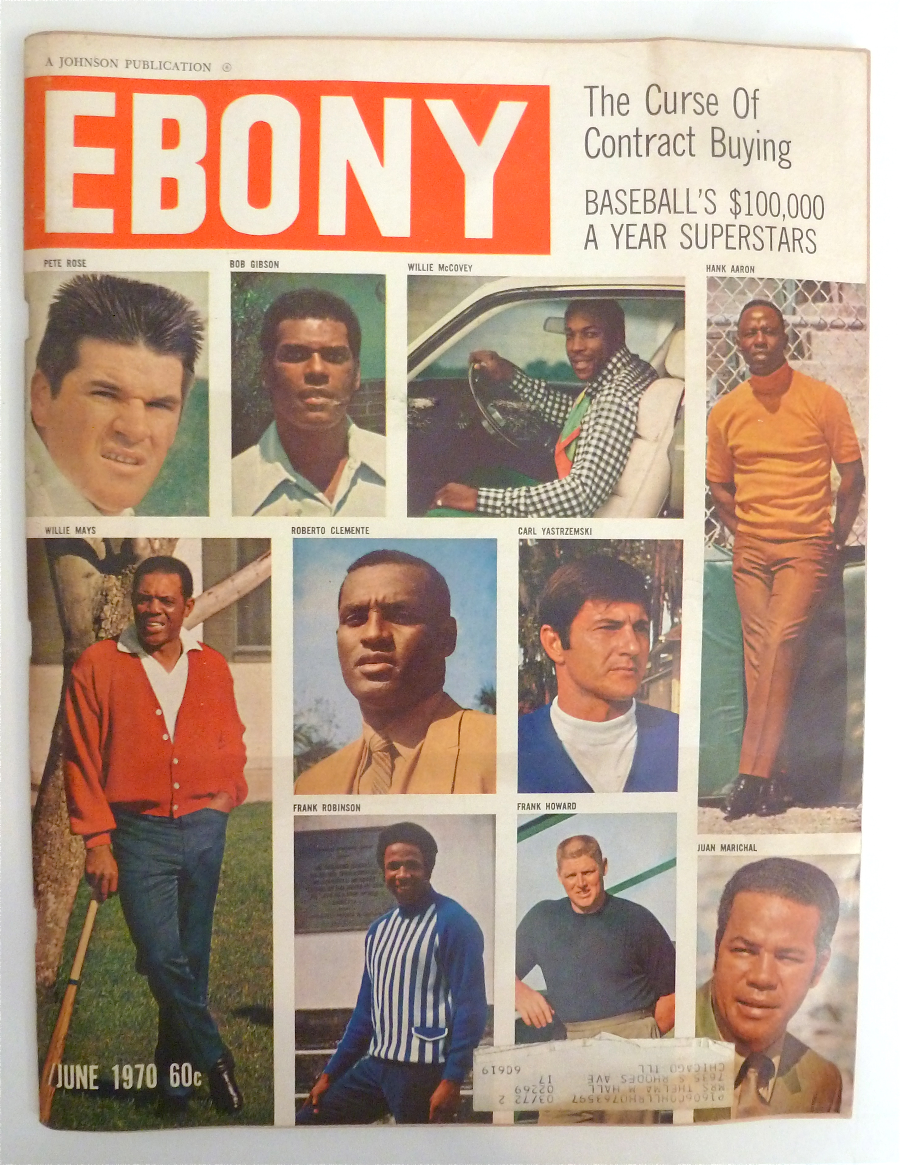 Ebony Magazine-June 1970-Baseball Superstars