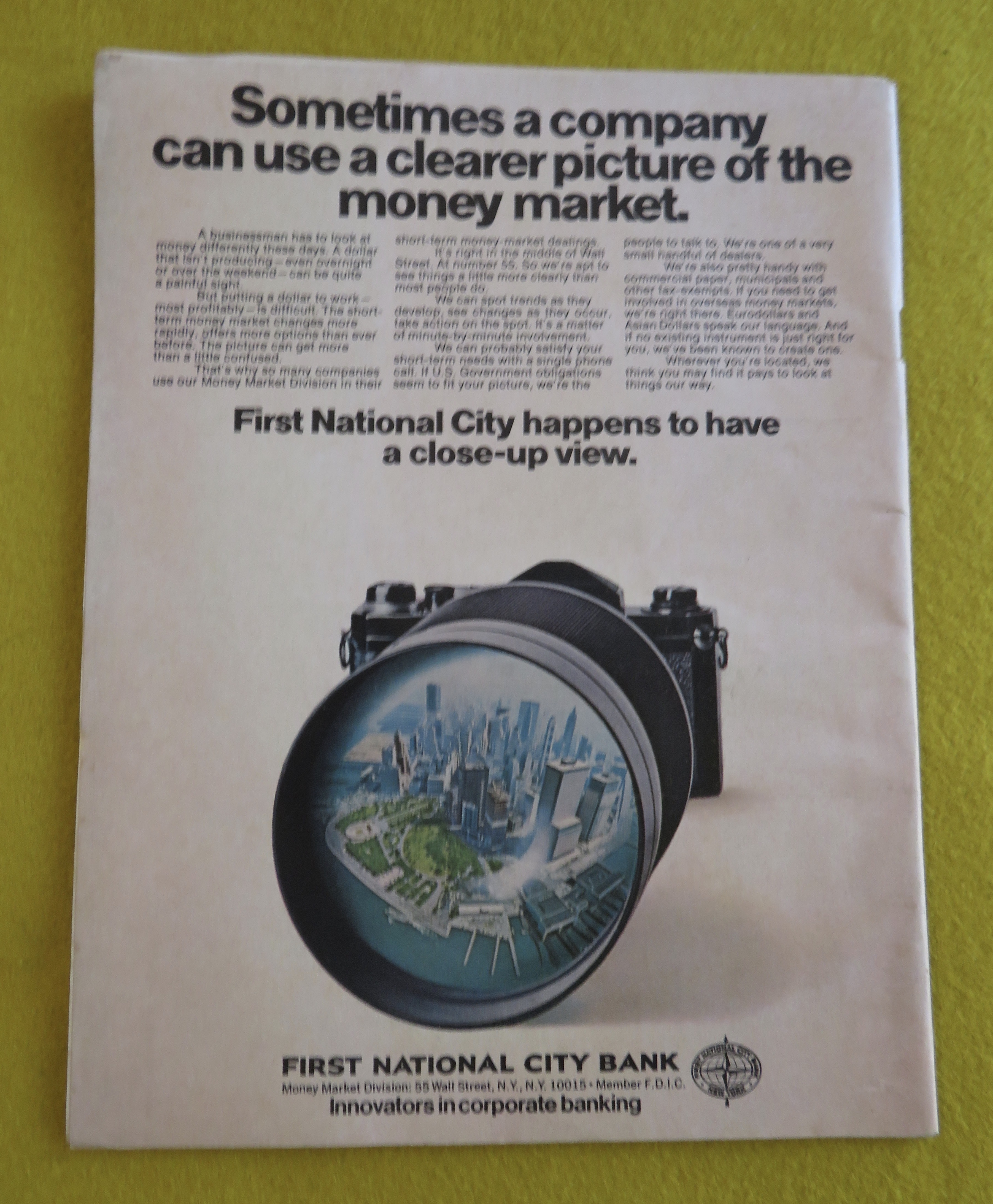 Forbes Magazine October 1, 1970 Nestle's Global Billion