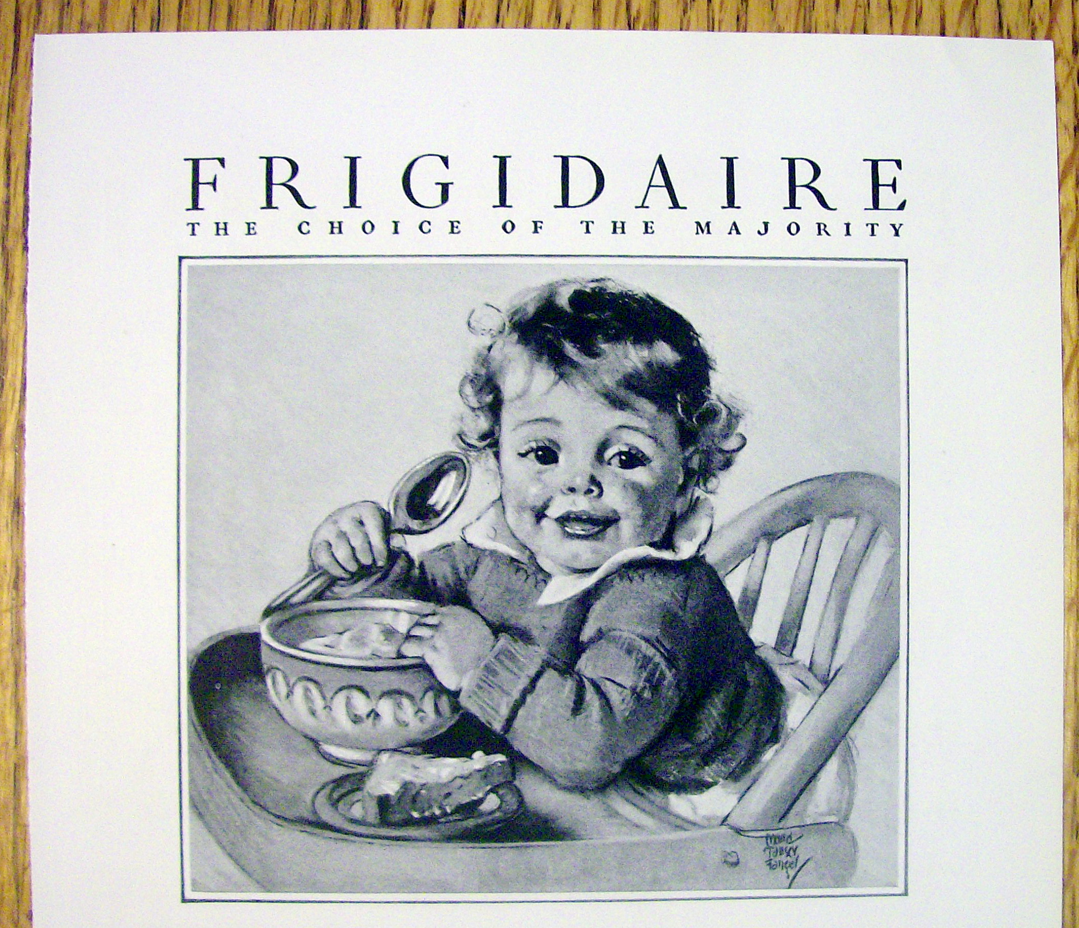 1928 Frigidaire Refrigerator By Maud T. Fangel