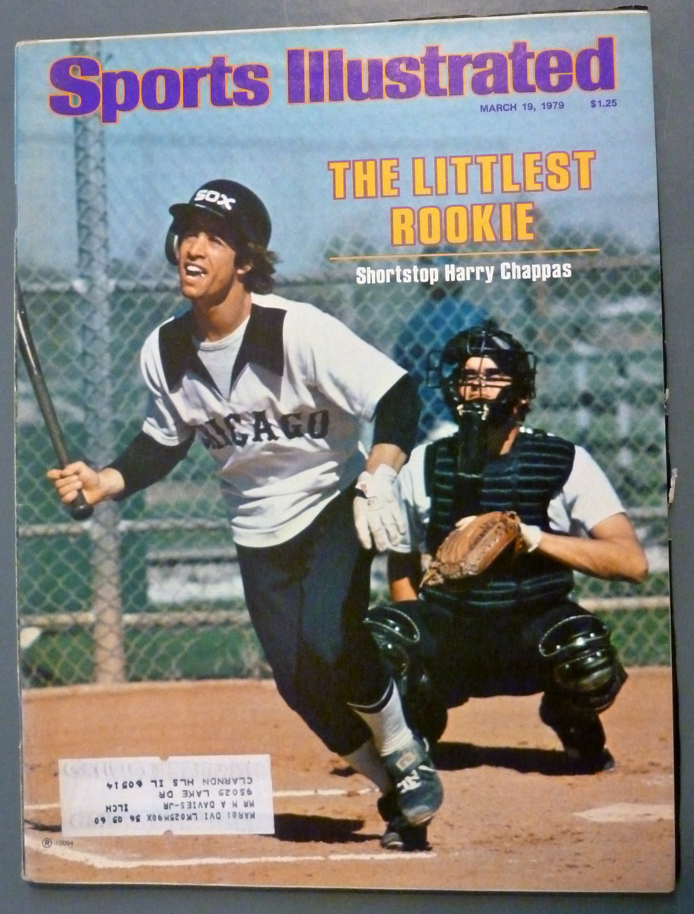 Sport Illustrated March 19, 1979 Harry Chappas