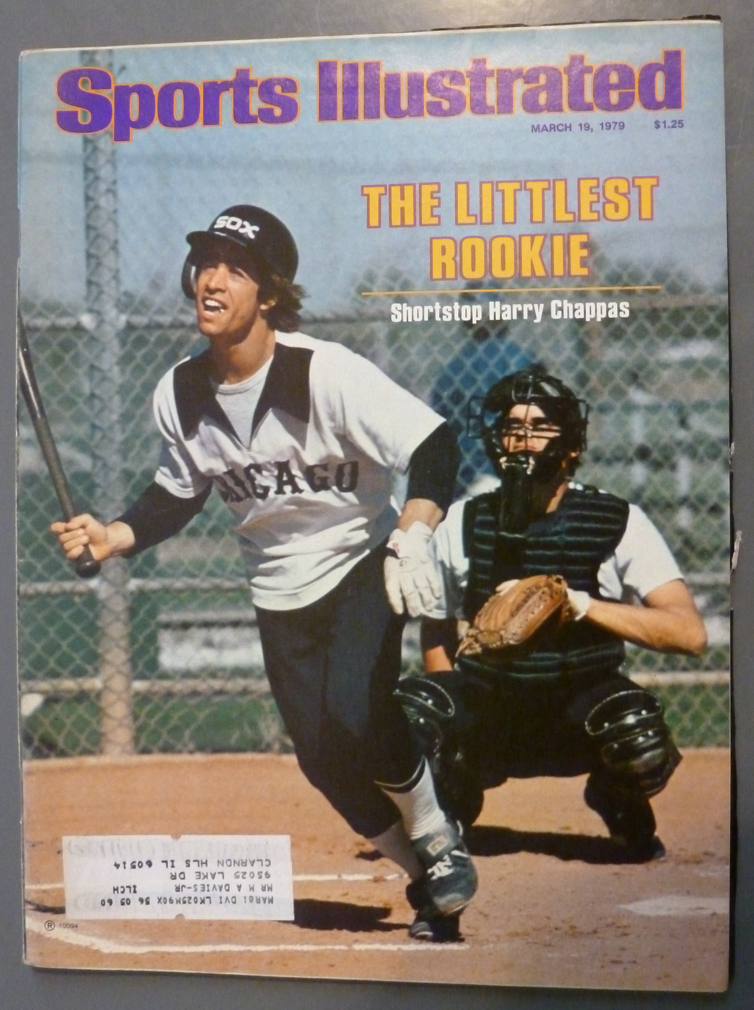 Sport Illustrated March 19, 1979 Harry Chappas