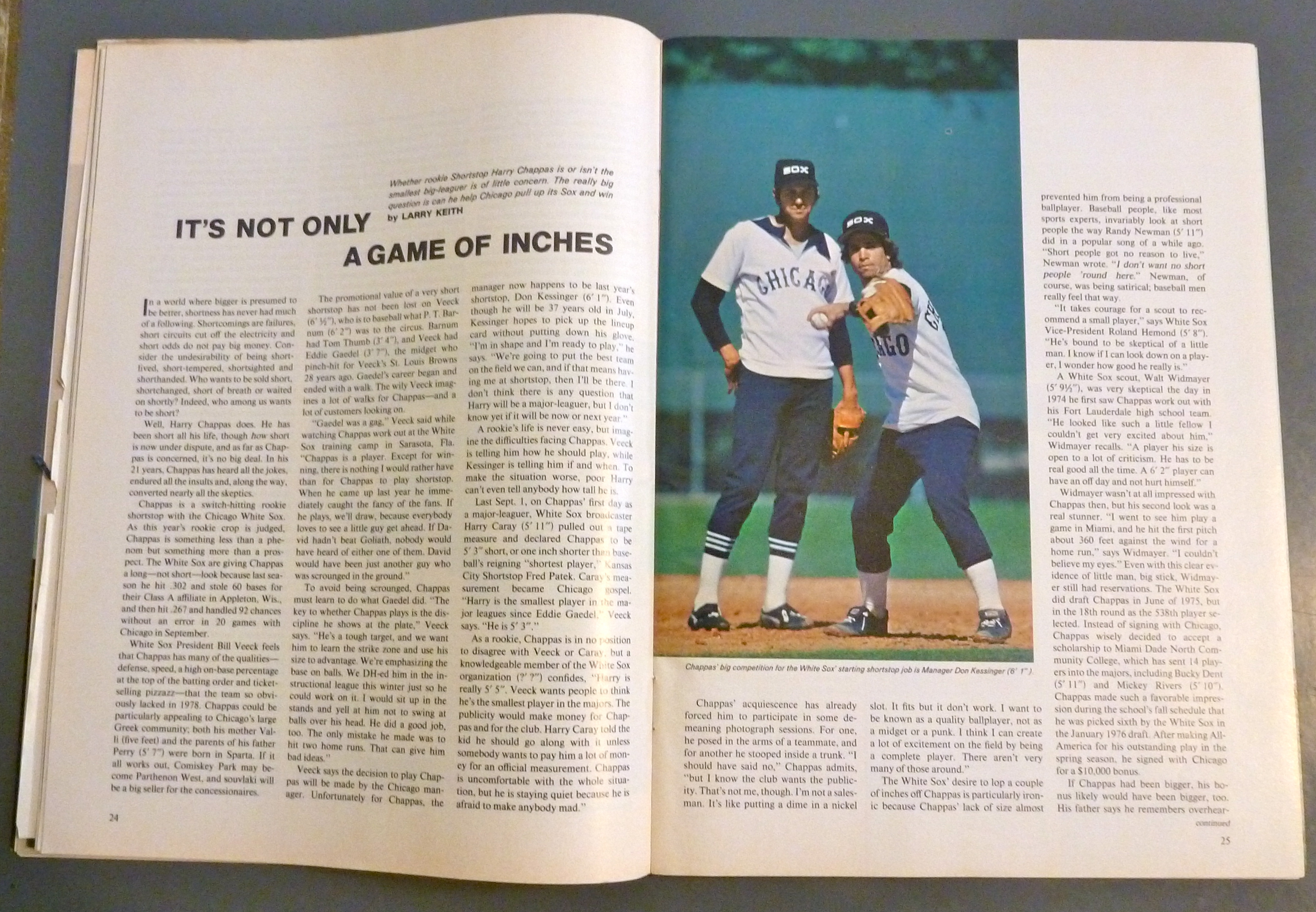 Sport Illustrated March 19, 1979 Harry Chappas