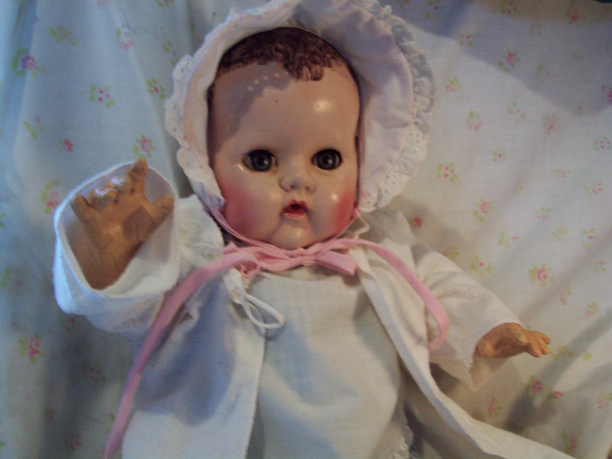 Dy Dee Effanbee Doll 20 inch Rubber Ears 1950
