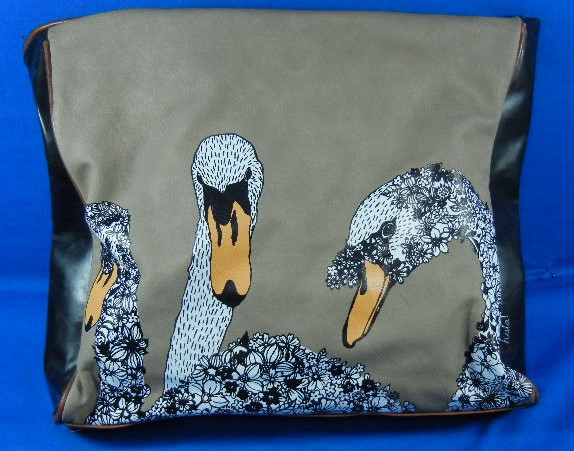 Disaster Designs Hola Swan Tote Bag