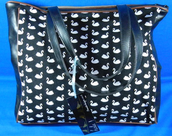 Disaster Designs Hola Swan Tote Bag