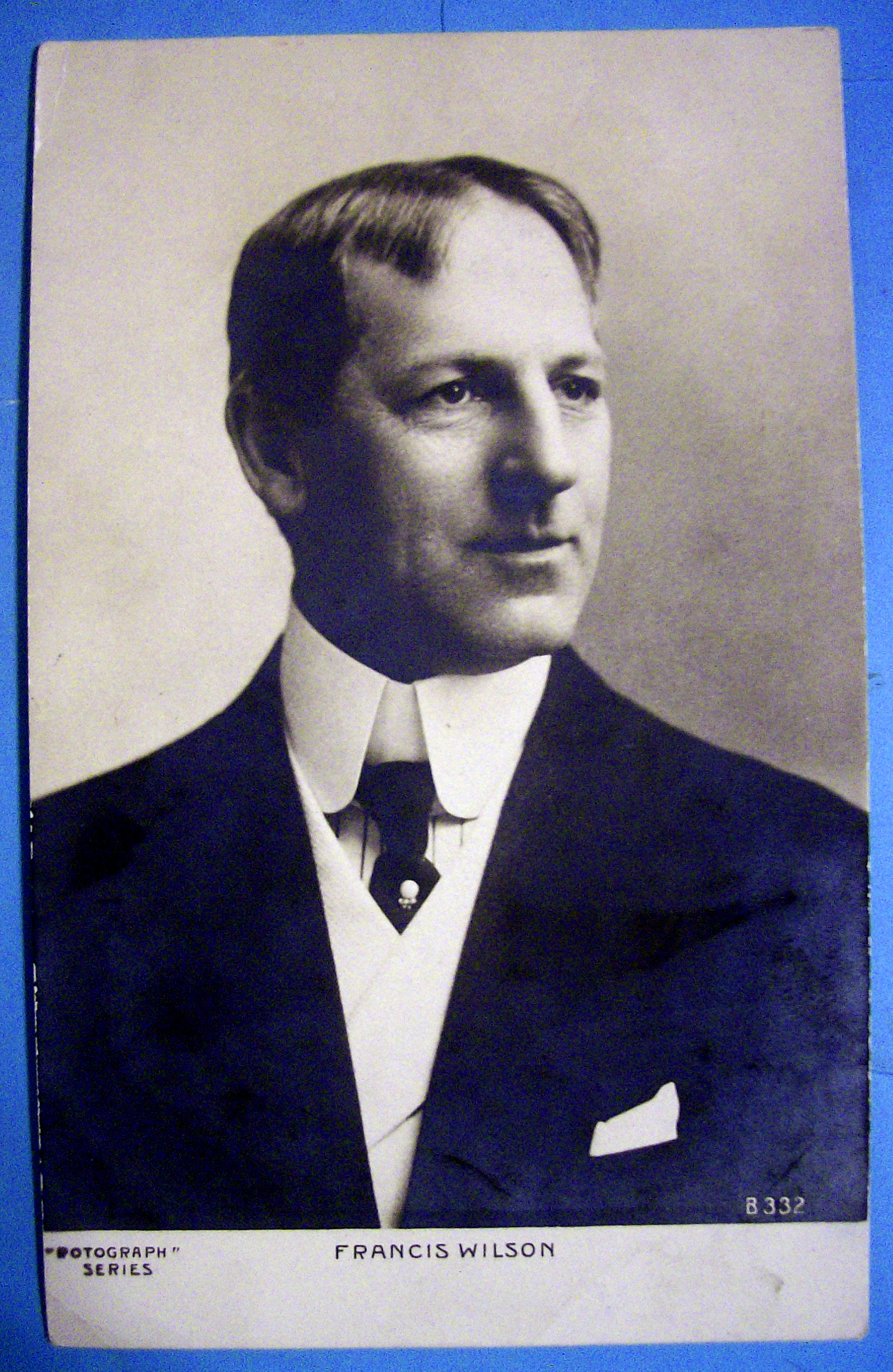 Francis Wilson Postcard