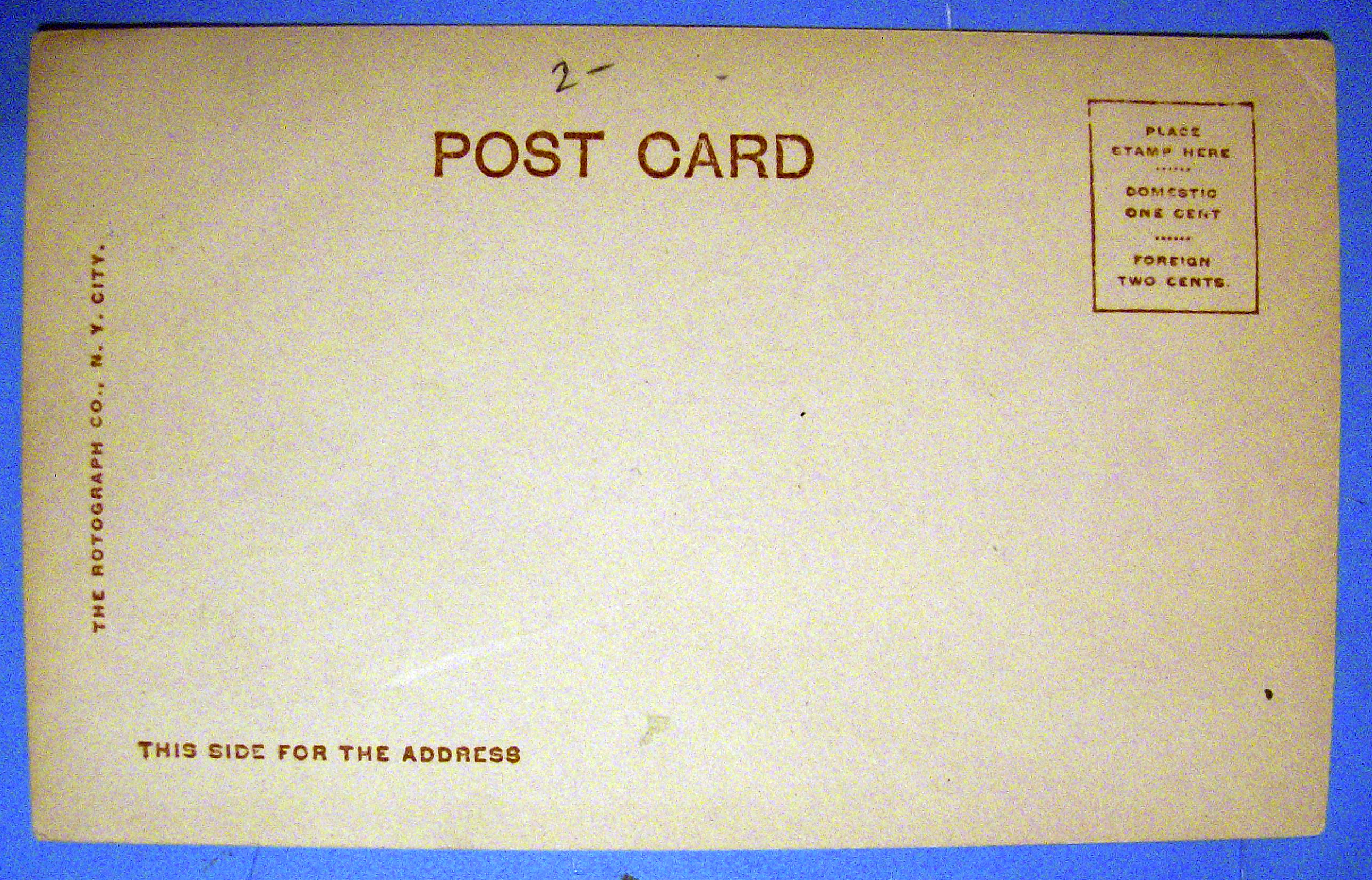Francis Wilson Postcard