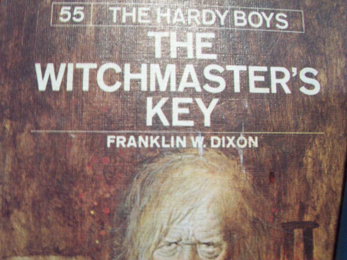 The Hardy Boy books Footprints Witchmaster's