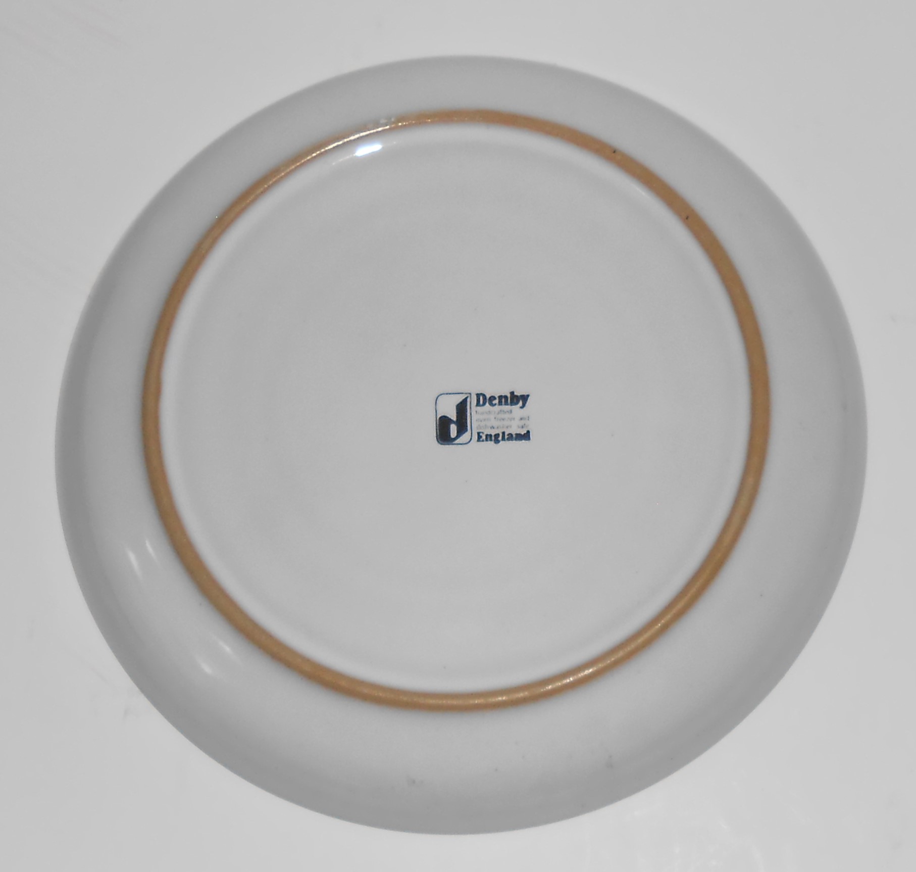 Denby Pottery Stoneware Whisper Gravy Bowl Underplate