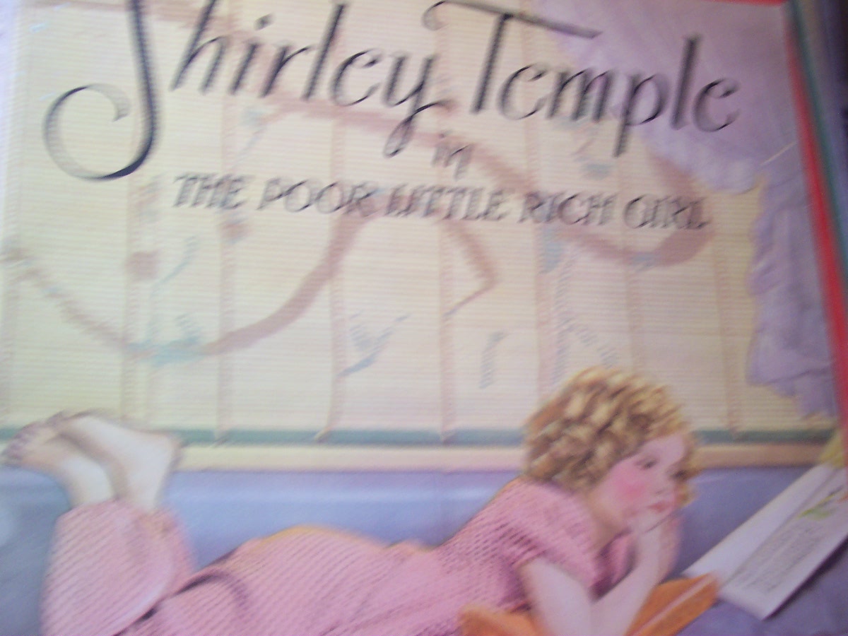 Shirely Temple Book Poor Little Rich Girl